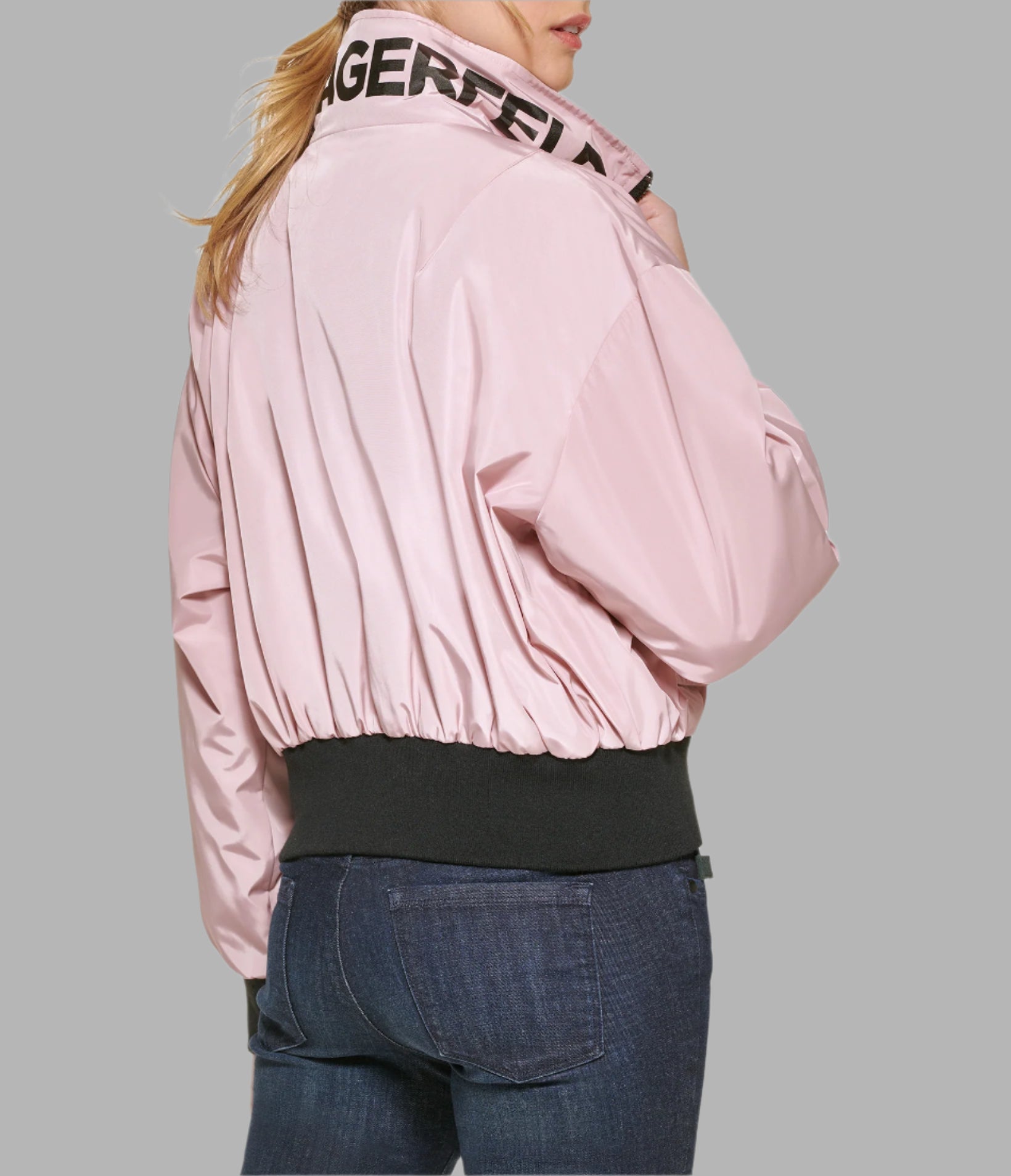 T-shirt Graphique Karl Lagerfeld Paris - Rose Blush, Taille XXS, Neuf Avec étiquettes