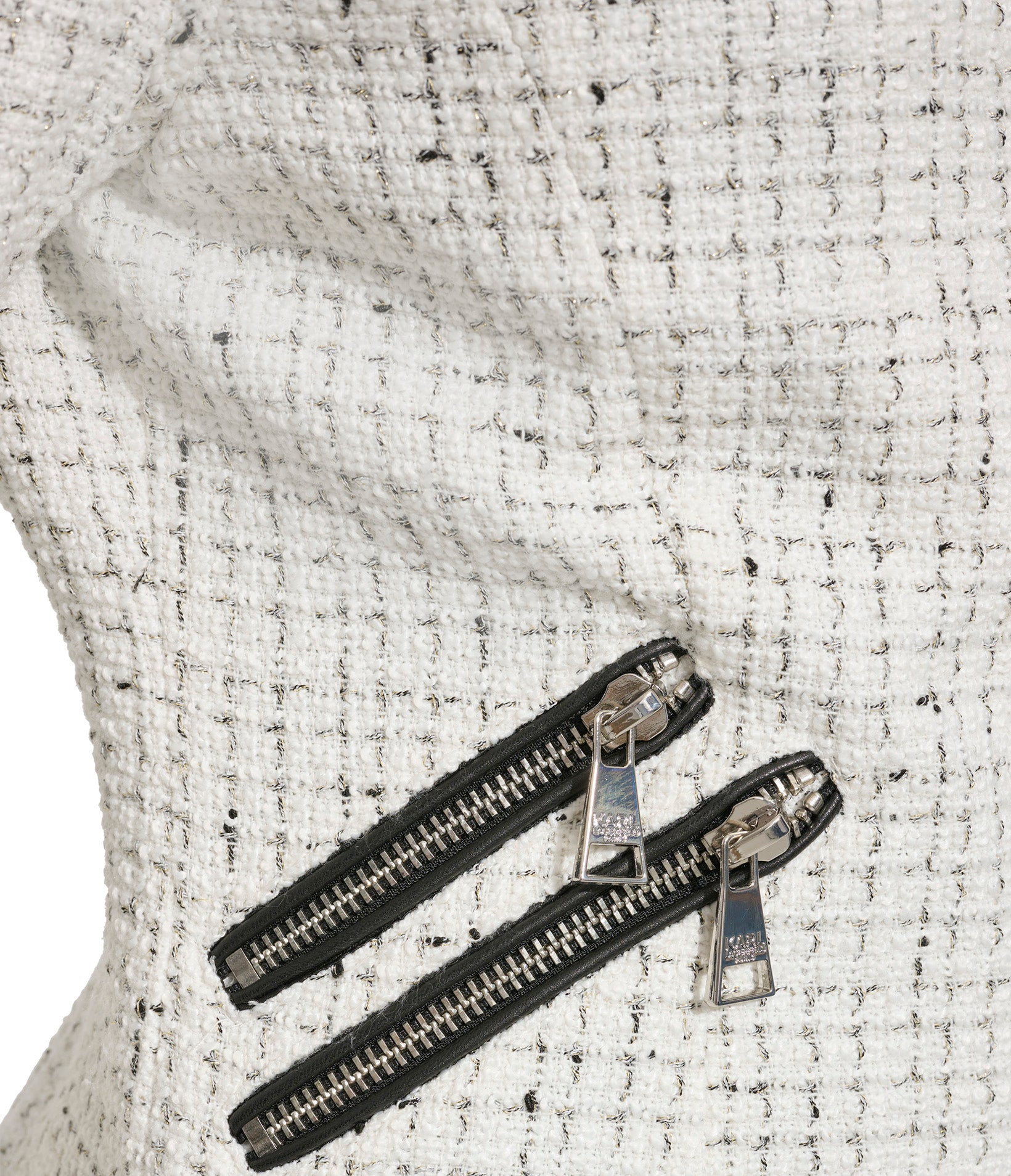 TWEED MOTO JACKET VIEW 5 | Jackets & Coats