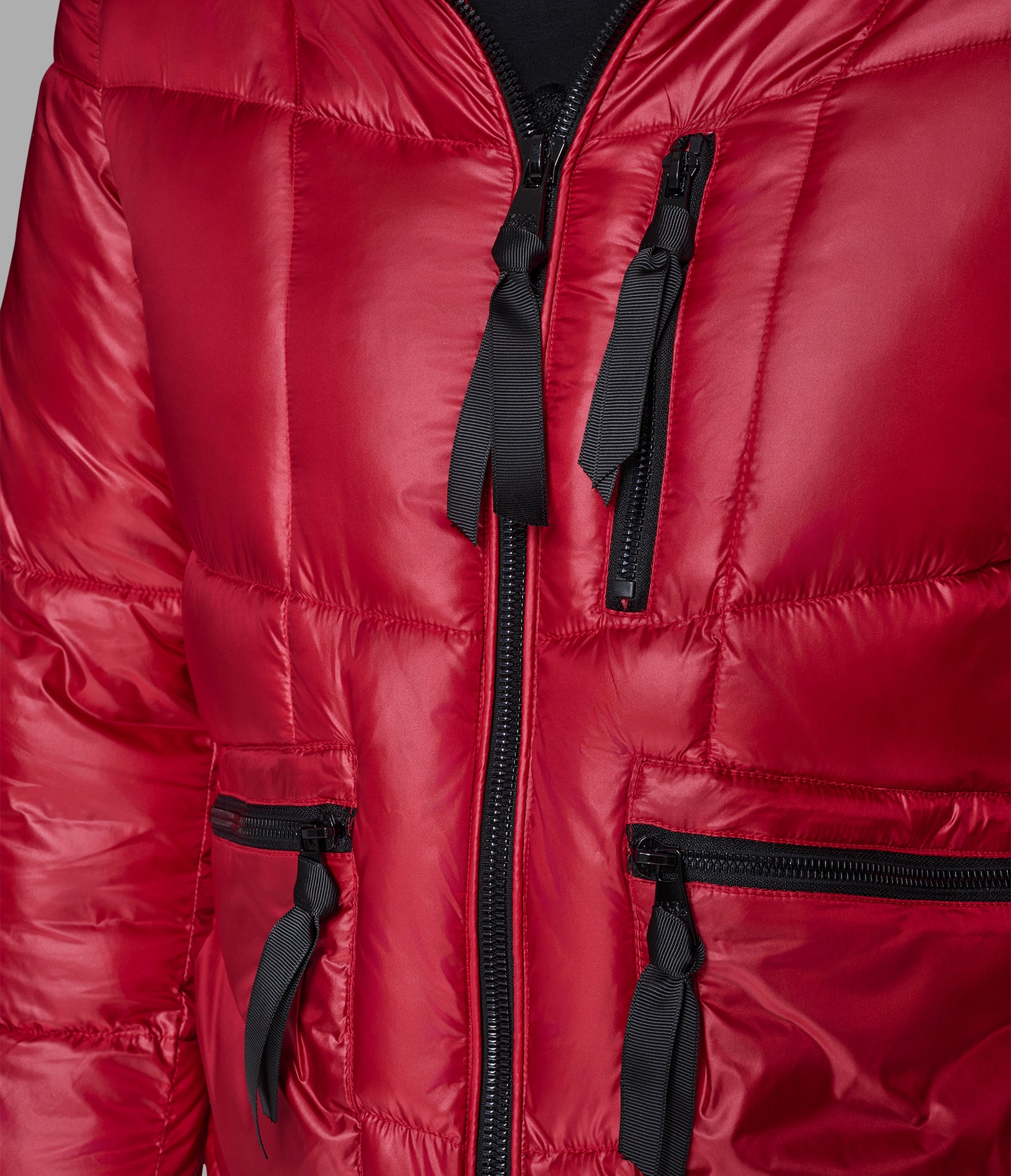 SHORT HOODED PUFFER VIEW 5
