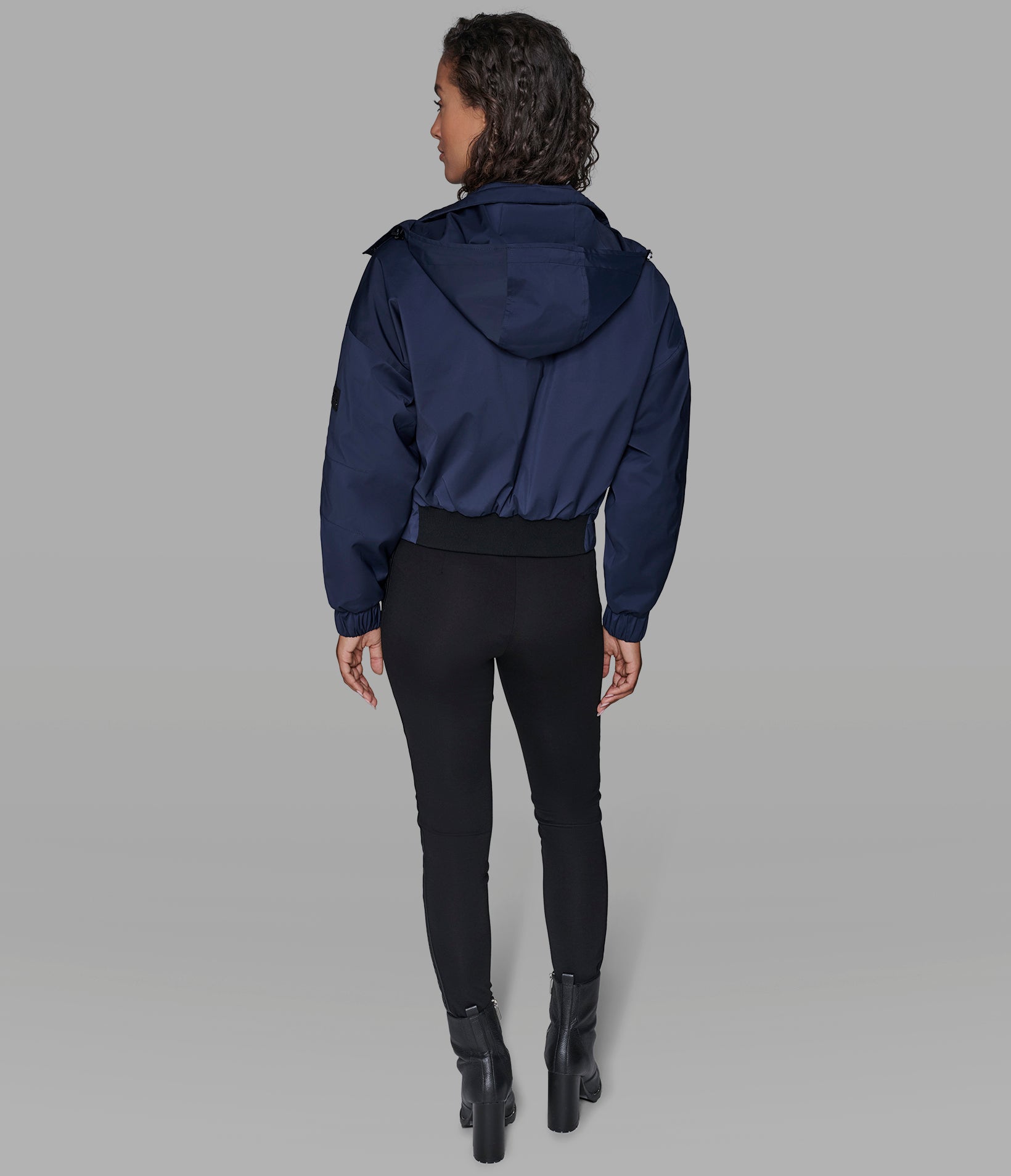 CROPPED LOGO BOMBER VIEW 2