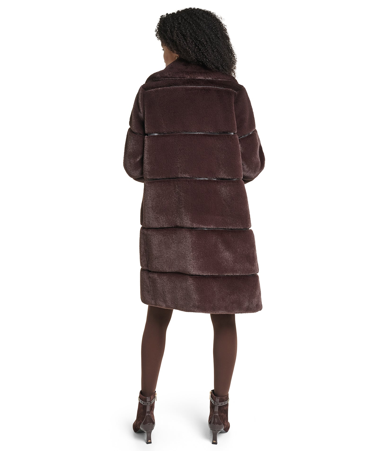FAUX MINK COAT VIEW 7