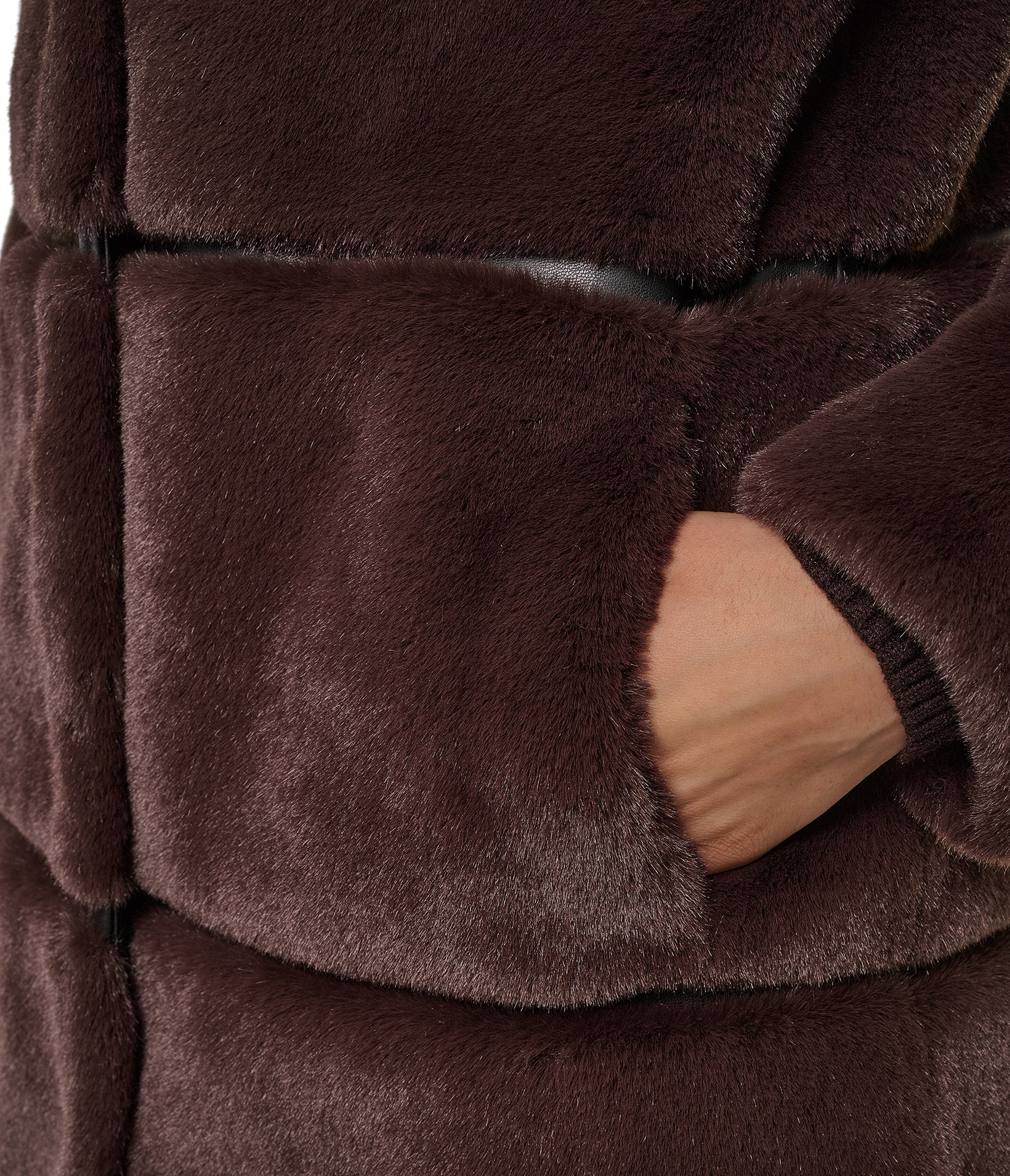 FAUX MINK COAT VIEW 10