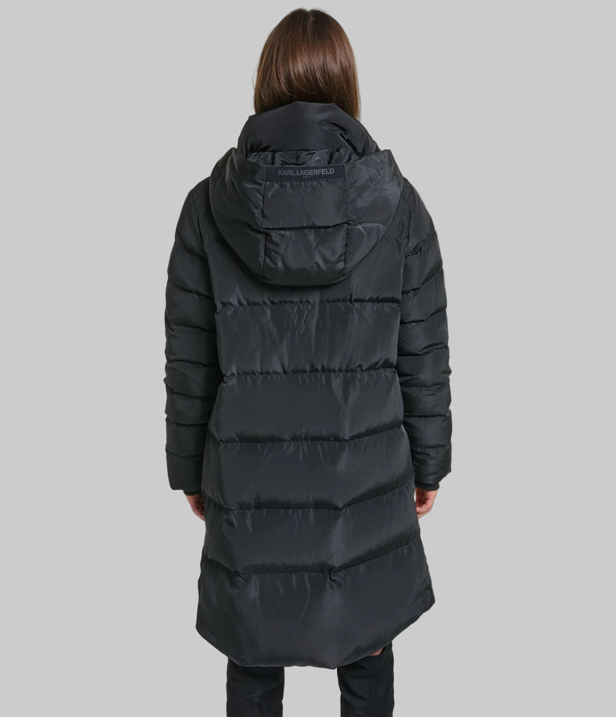 HOODED KARL MAXI PUFFER VIEW 5
