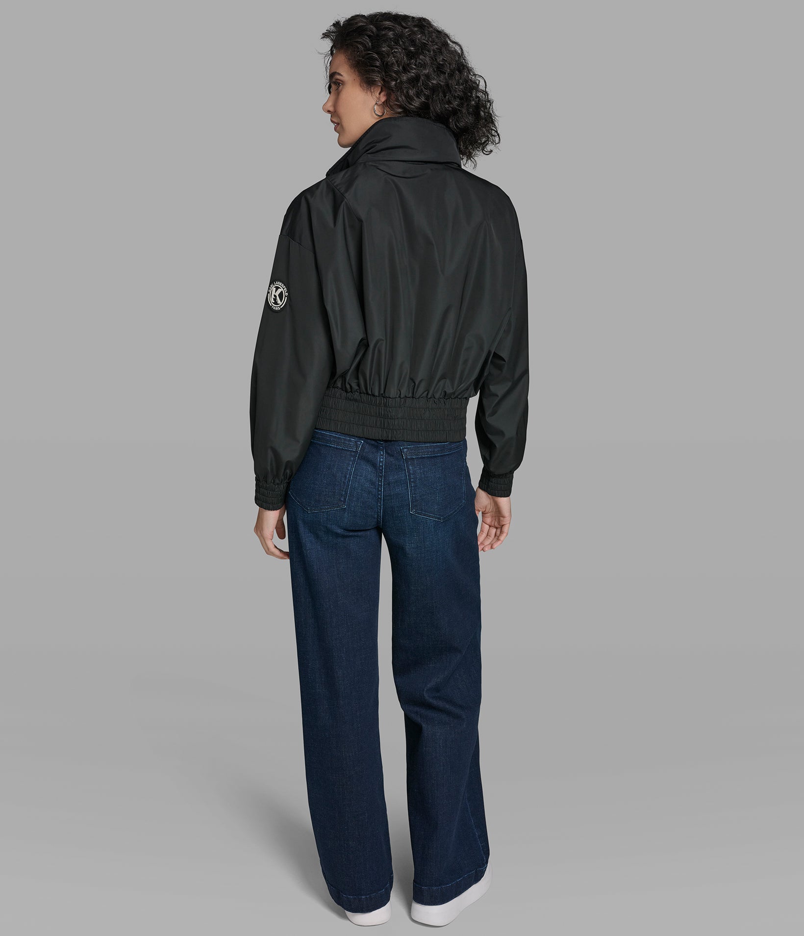 PATCH BOMBER JACKET VIEW 5 | Women's Clothing