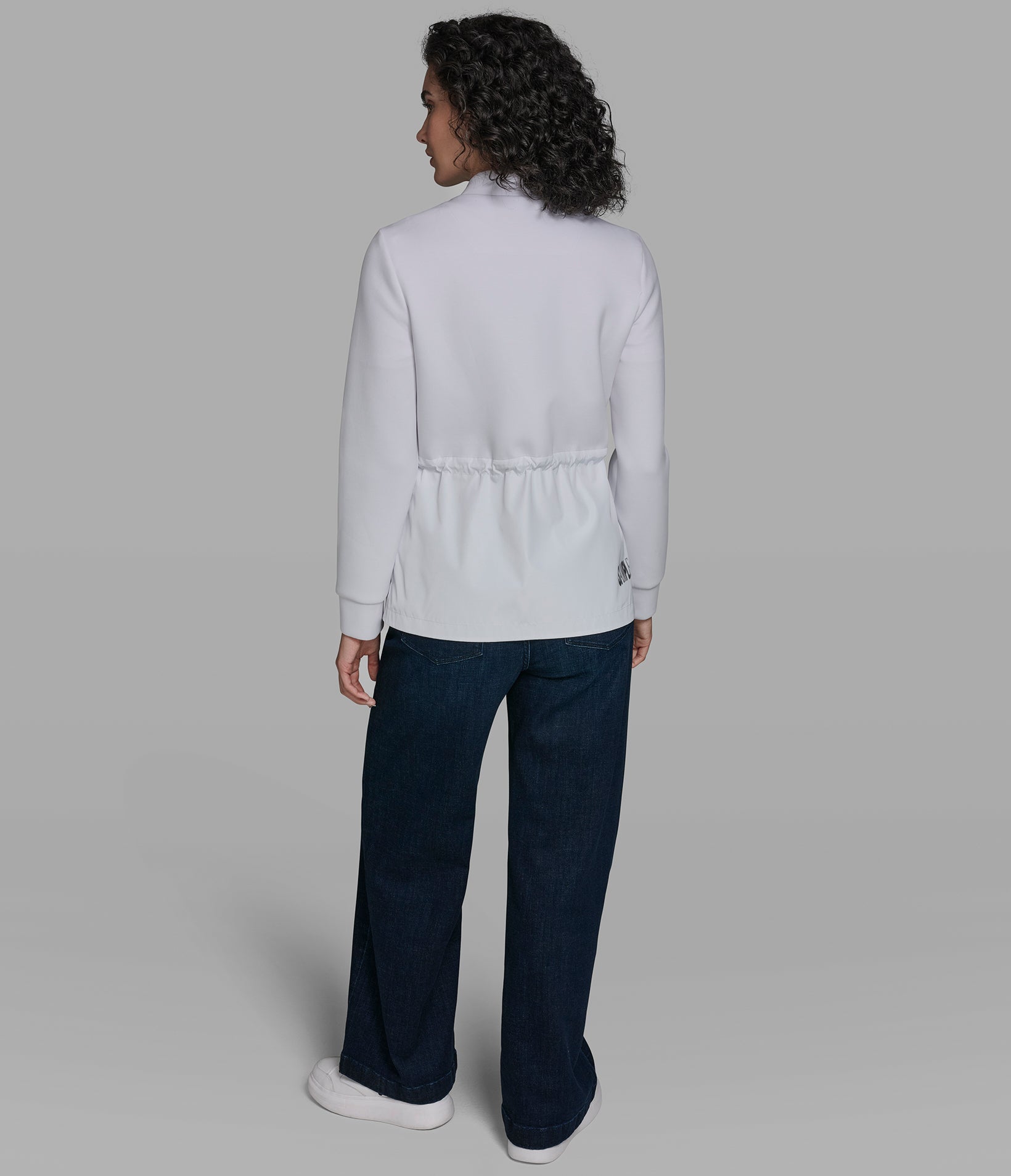 MIXED MEDIA QUILTED JACKET VIEW 5 | Jackets & Coats