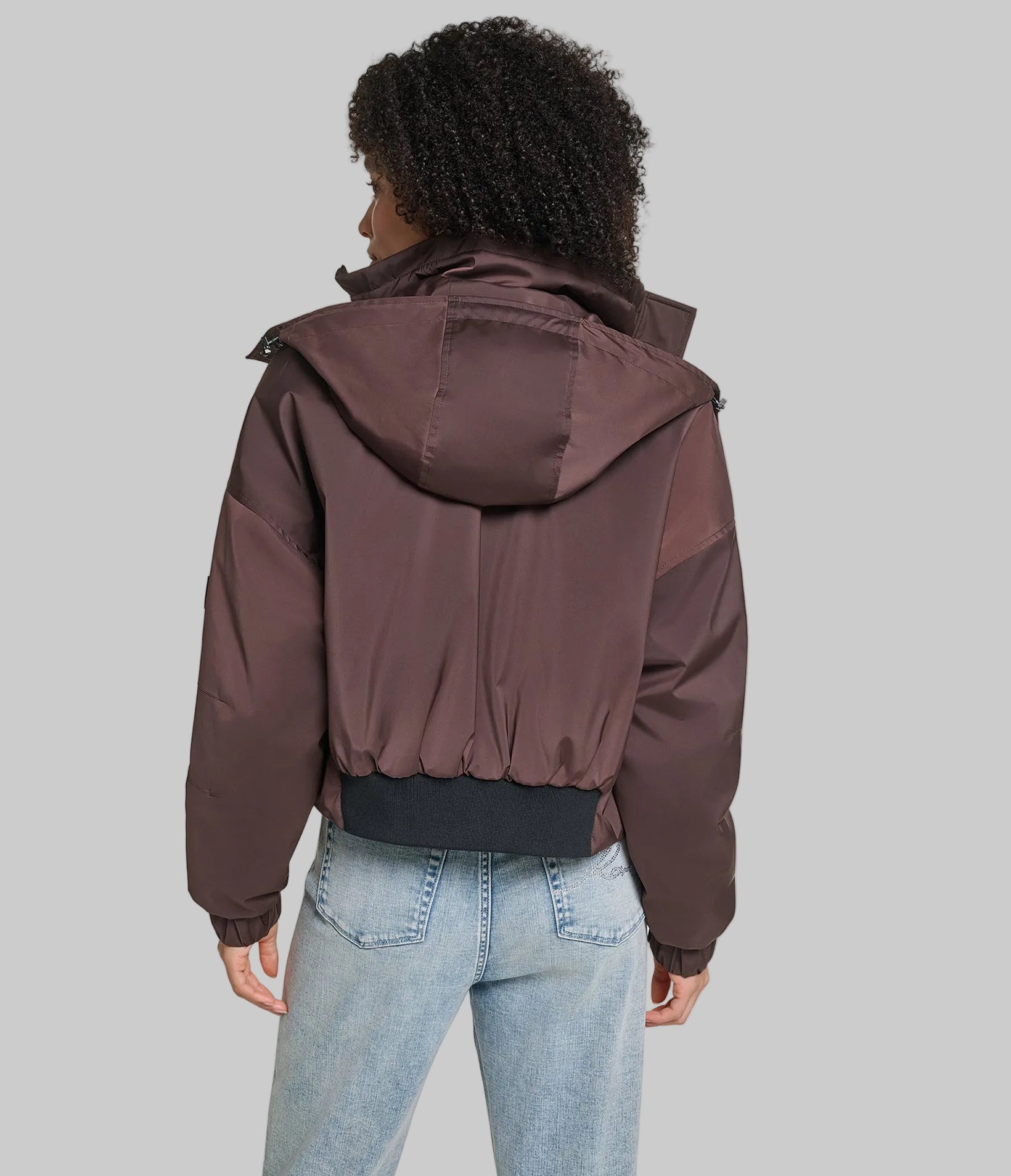 CROPPED LOGO BOMBER View 2 | New Women's Clothing