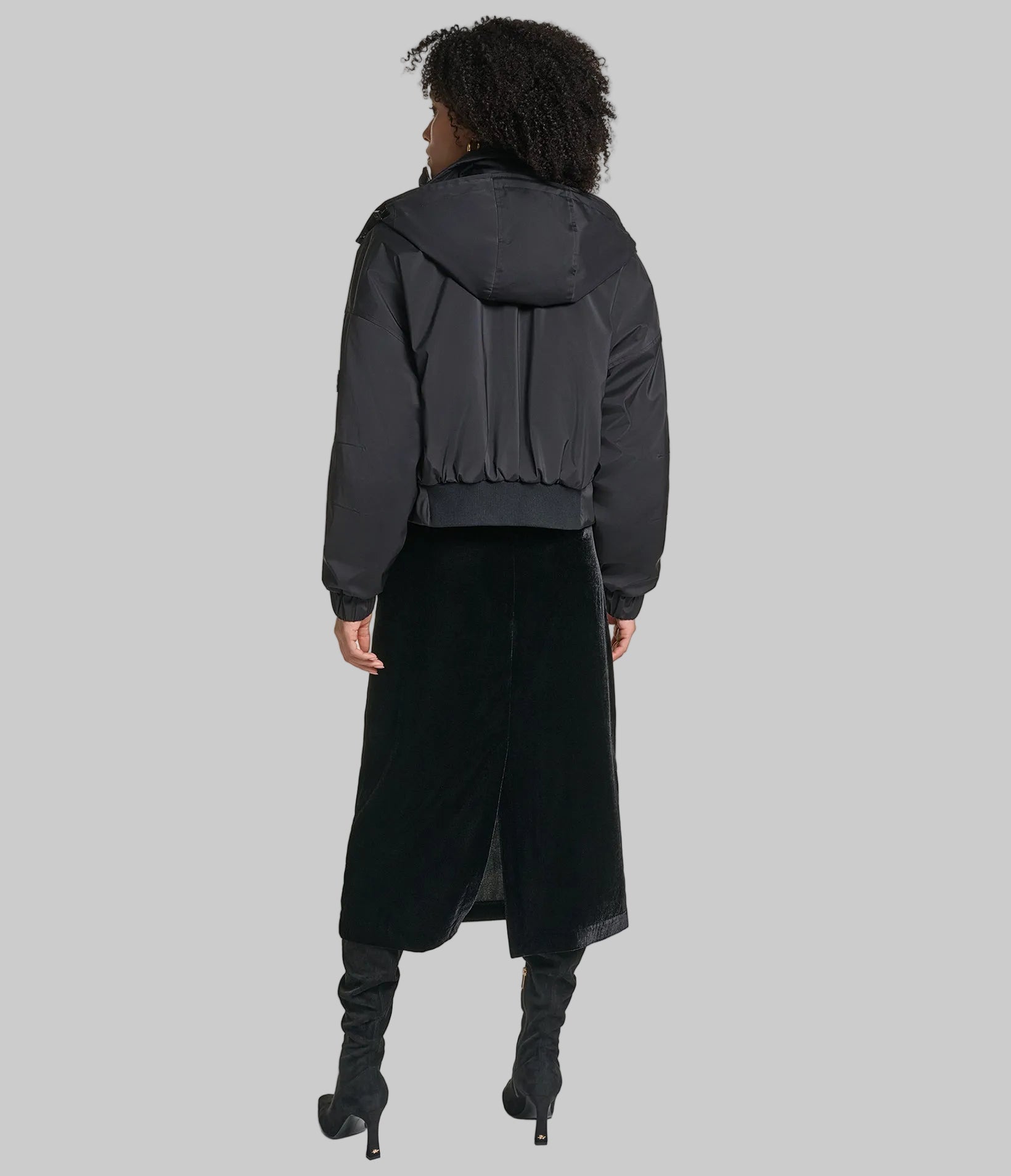 CROPPED LOGO BOMBER VIEW 7 | New Women's Clothing