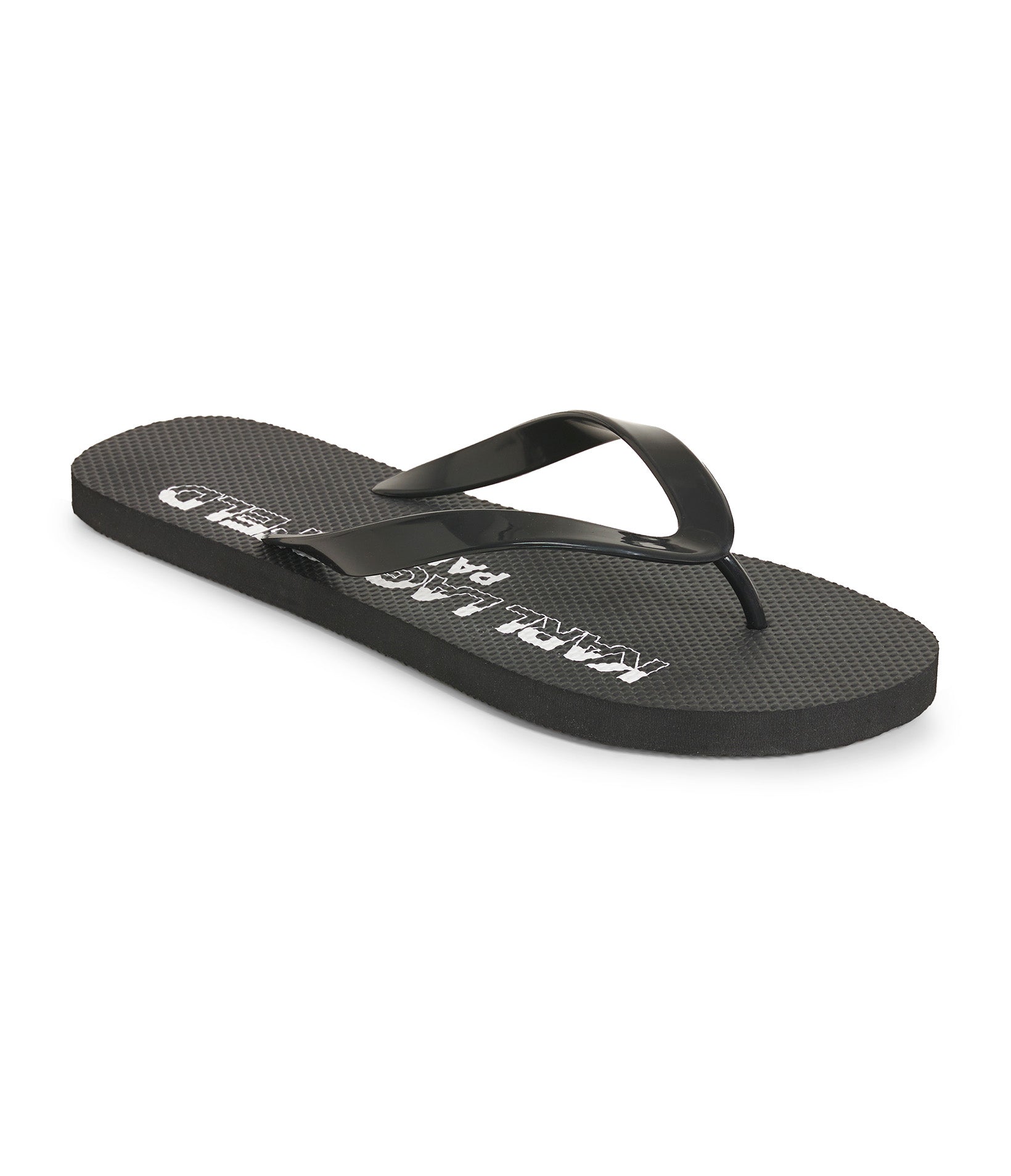 MENS FLIP FLOP KL MONOGRAM VIEW 1