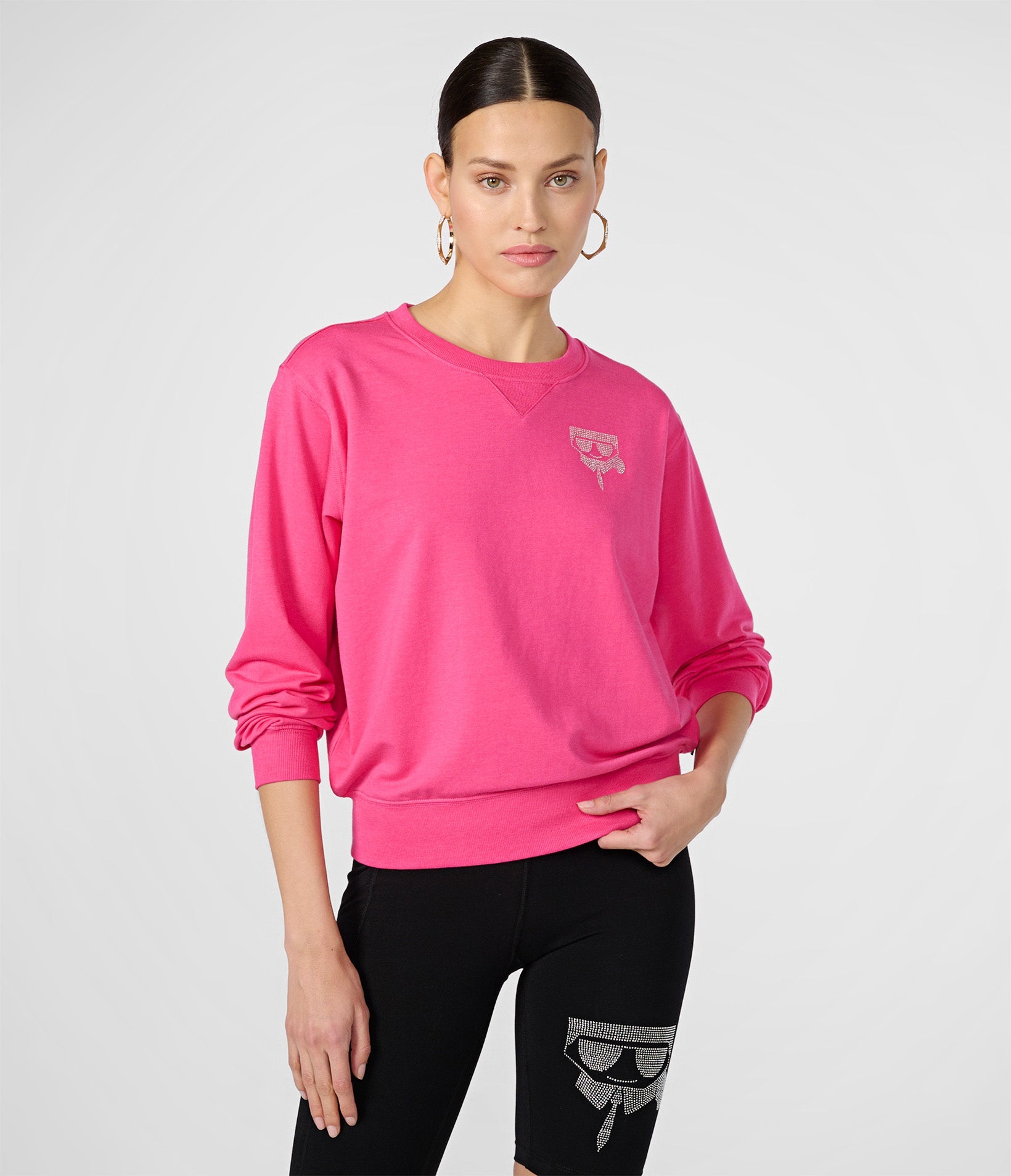 KARL LAGERFELD K / Ikonik 2.0 Choup Beanie Black