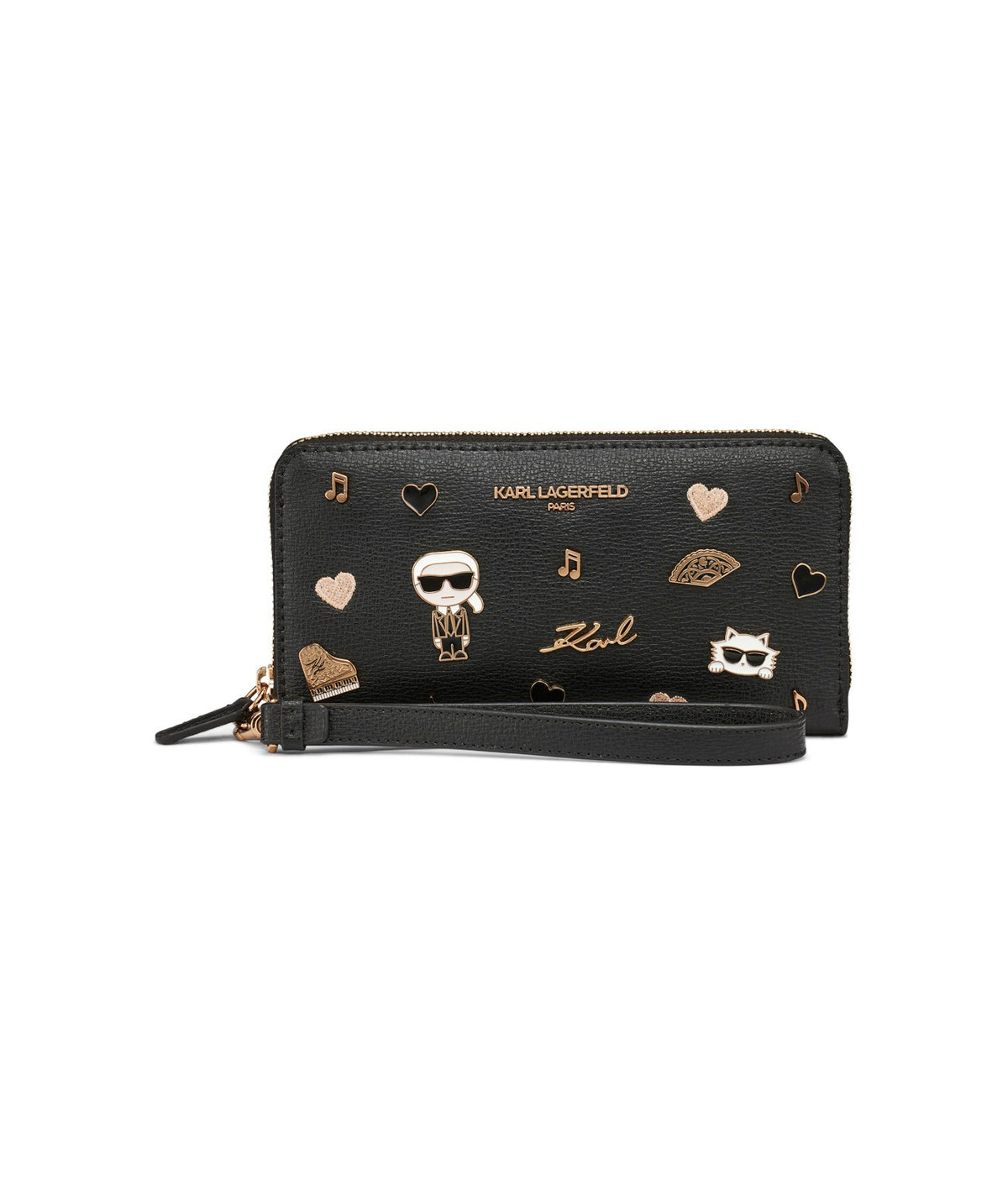 JACQUELINE PIN LEATHER LARGE WALLET View 1 | NEW HANDBAGS
