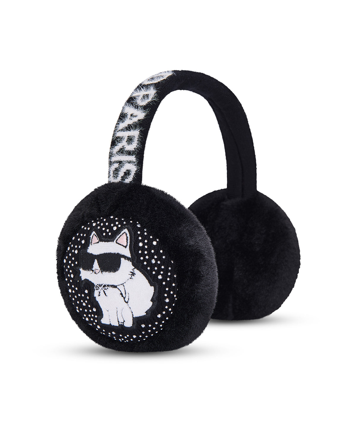COZY CHOUPETTE RHINESTONE EARMUFF VIEW 1