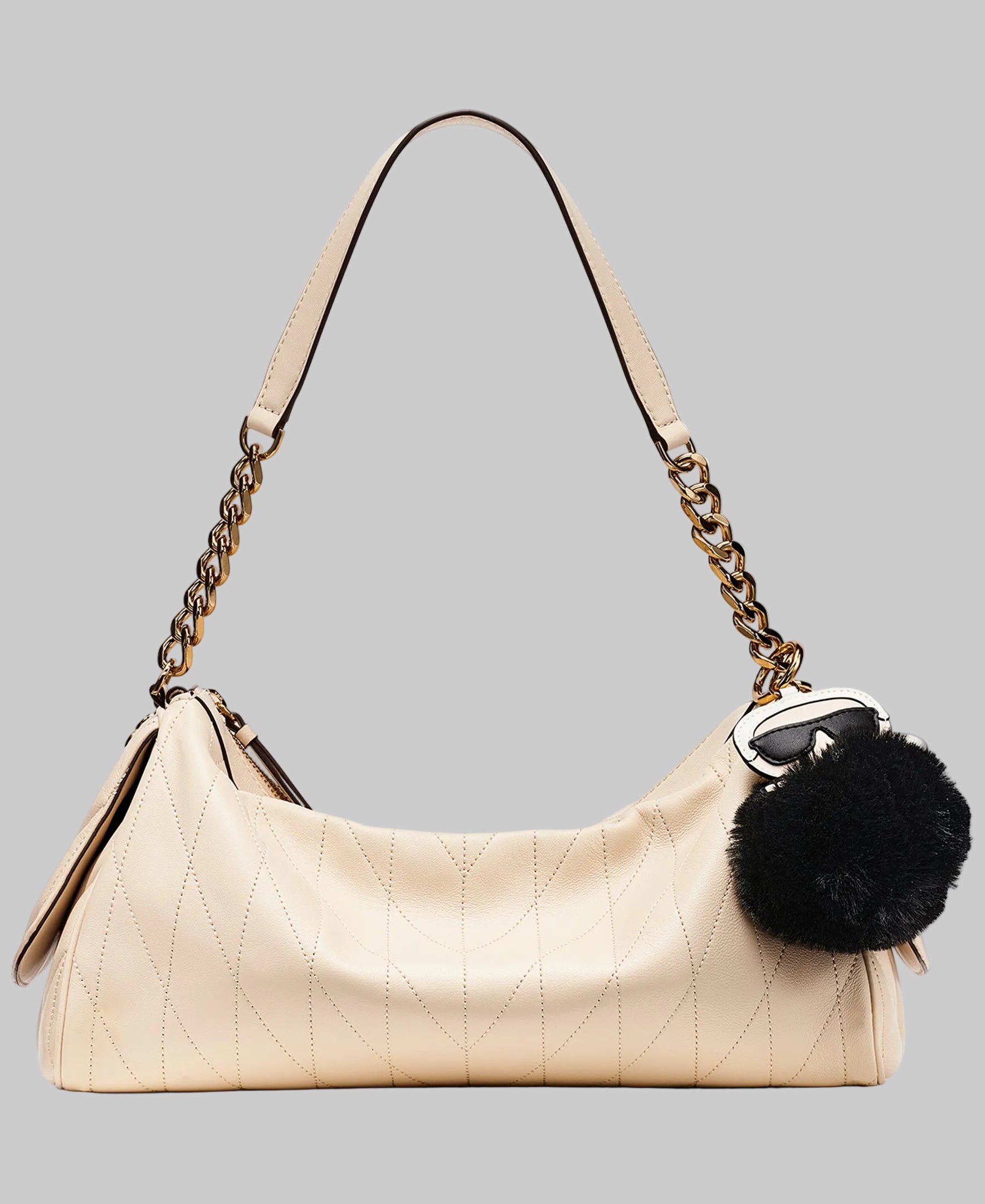 LAFAYETTE SATCHEL WITH KARL PUFF CHARM View 1 | Extra 30% Off