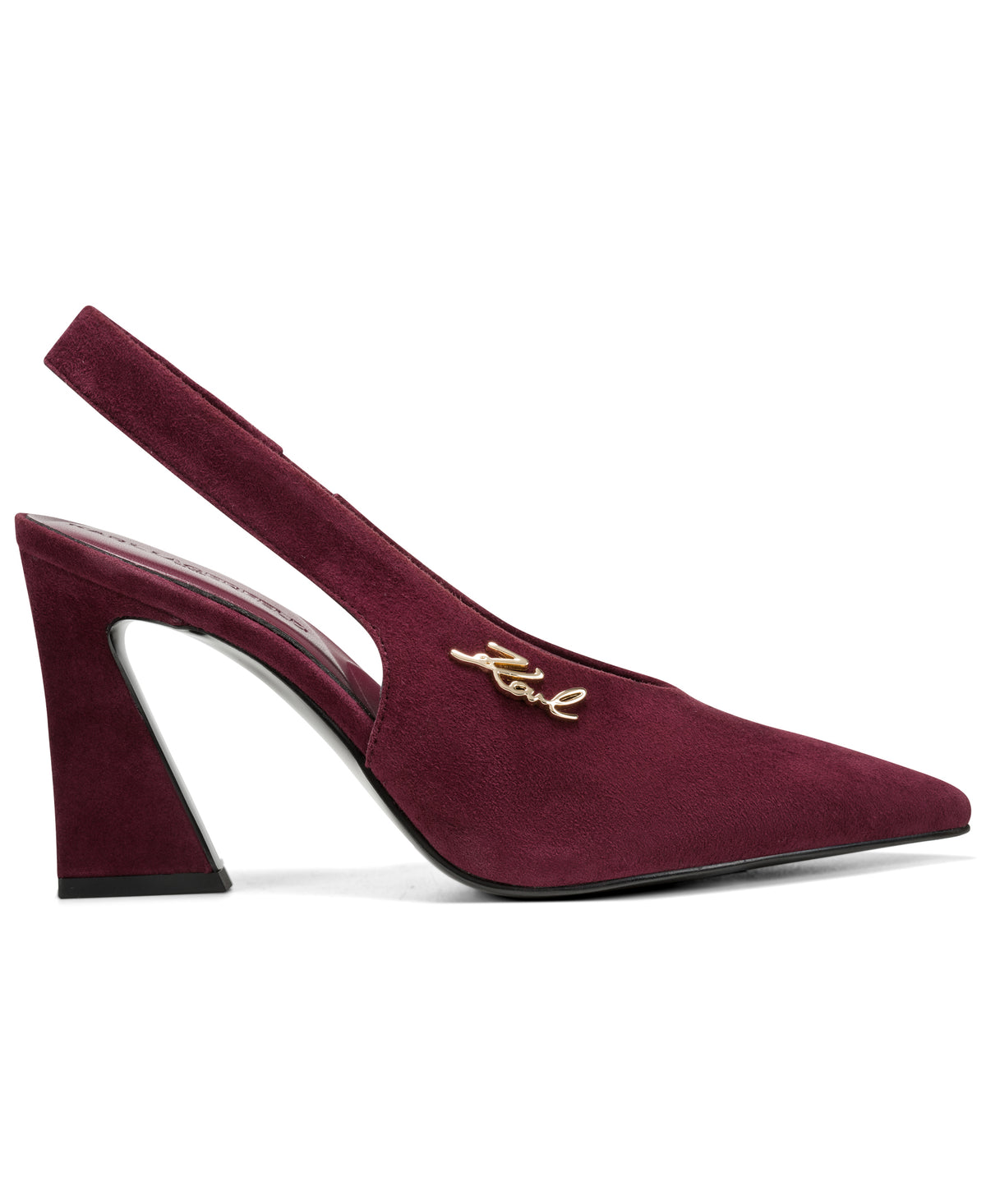 LAURYN LEATHER SLINGBACK PUMP VIEW 1