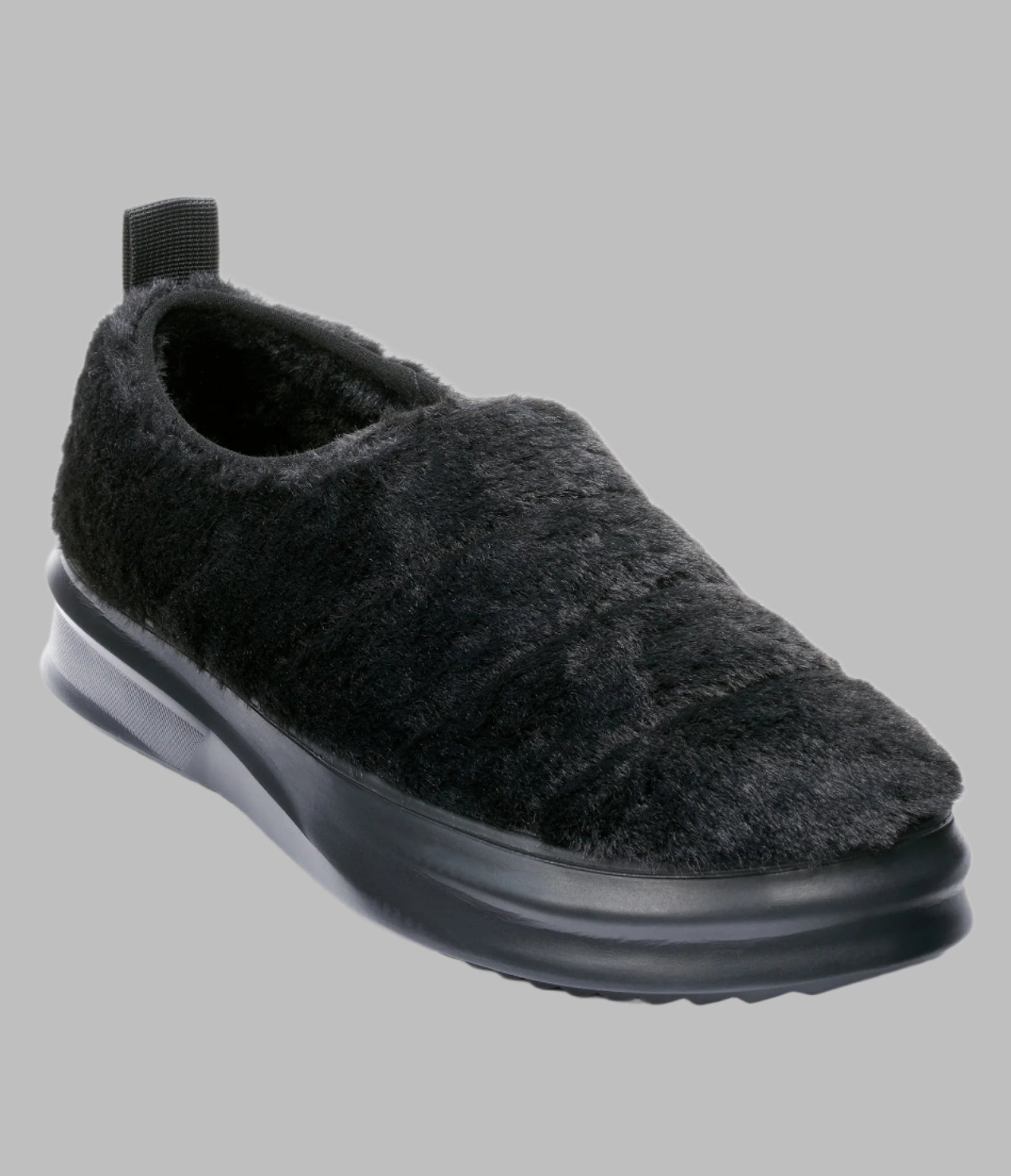 MEN'S FUR LINED SLIP ON SNEAKER VIEW 2