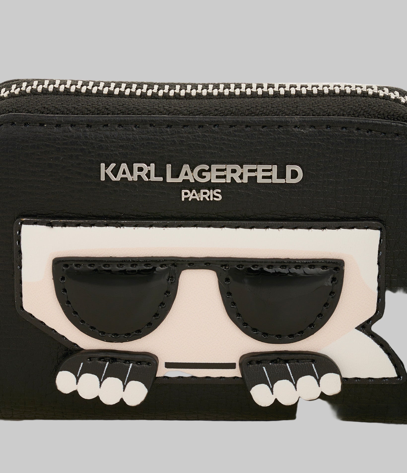 KARL SMALL ZIP AROUND WALLET VIEW 3 | WOMEN'S FALL COLLECTION