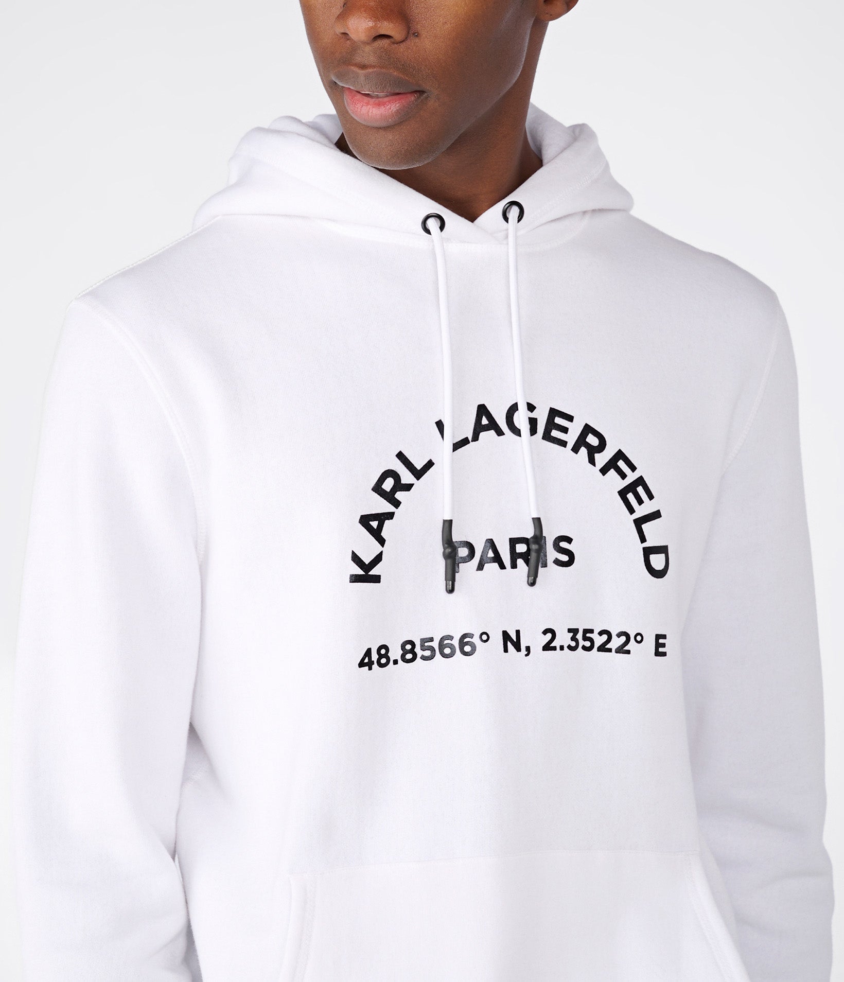 Latitude/longitude Hoodie Sweatshirts Joggers Karl Lagerfeld