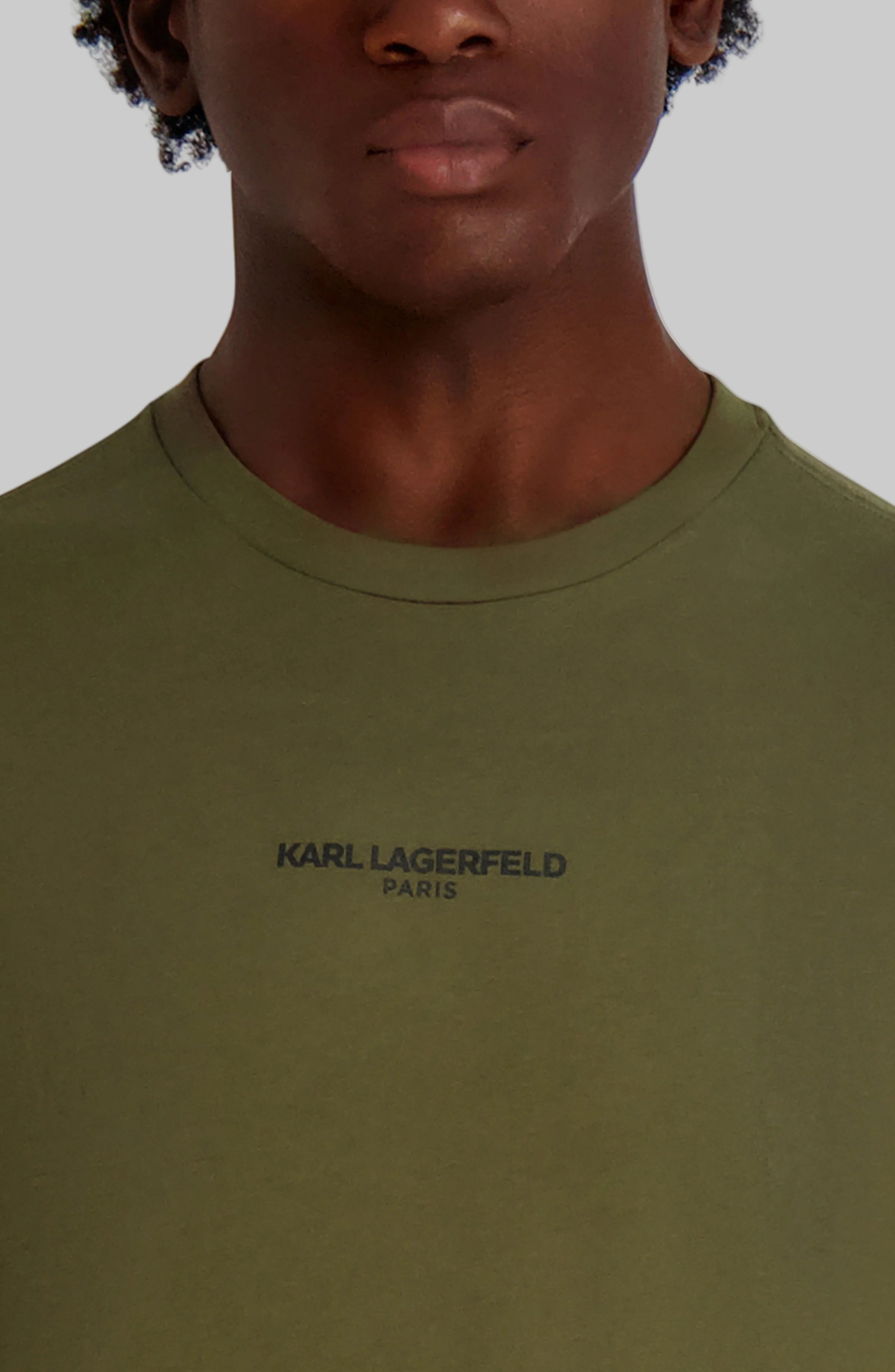 KARL CHEST LOGO TEE VIEW 5 | Men's Tees & Polos