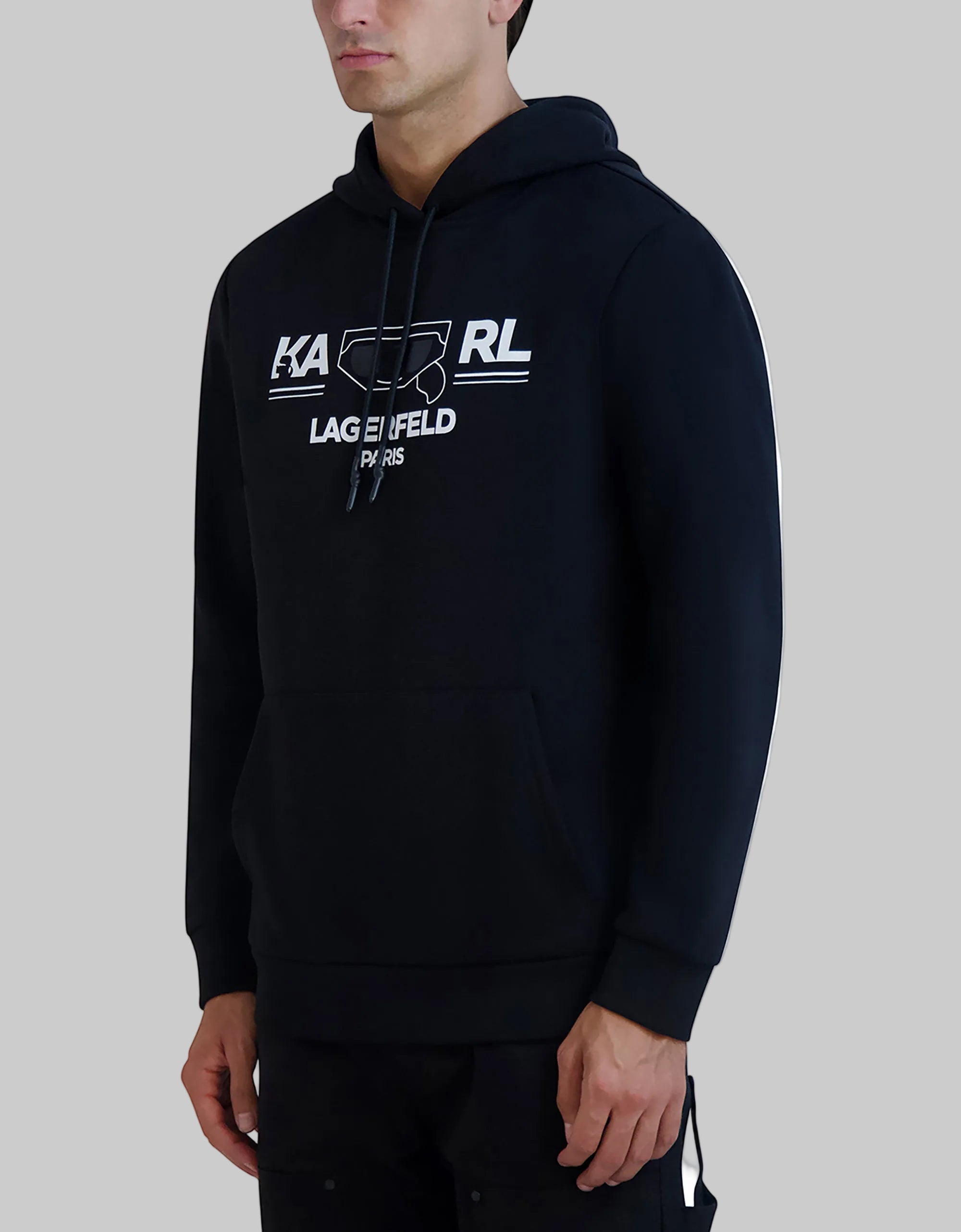 KARL HEAD HOODIE SWEATSHIRT VIEW 3 | Men's Sweatshirts & Joggers