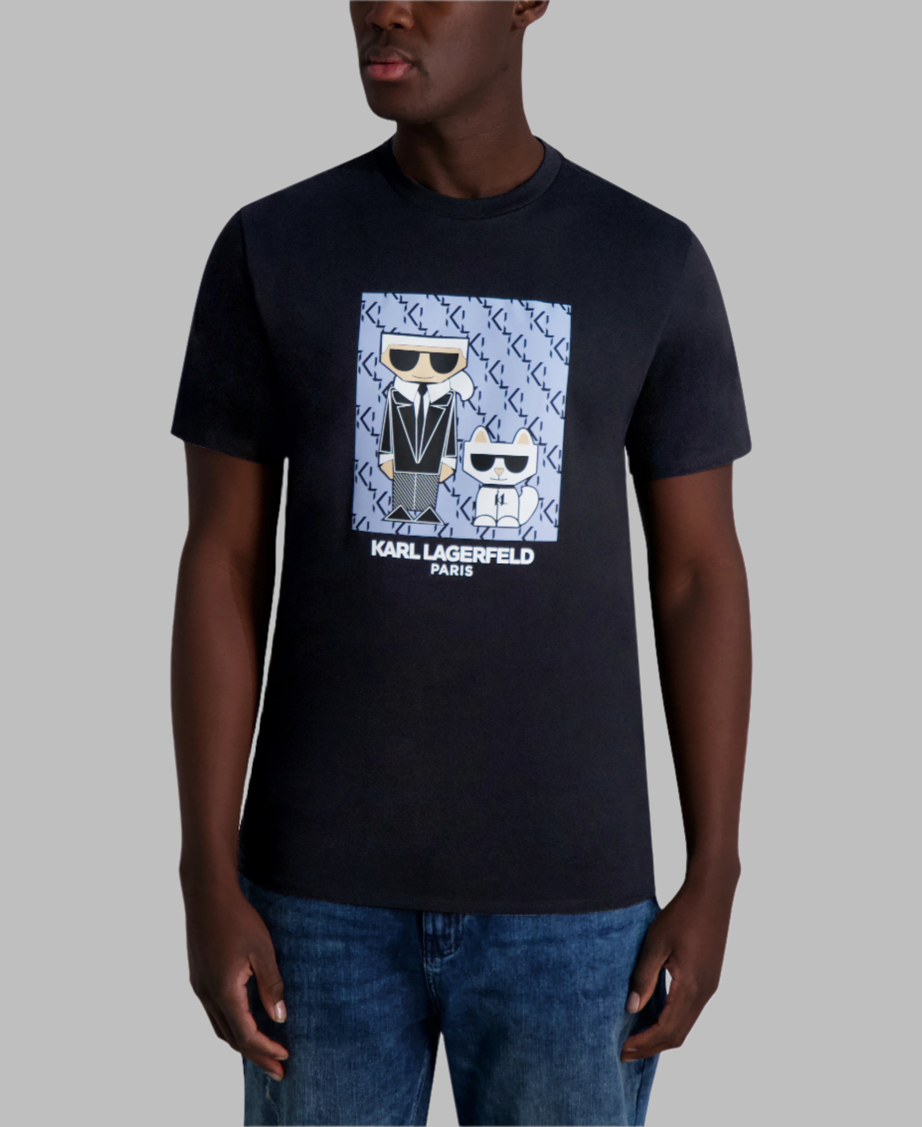 KOCKTAIL KARL AND CHOUPETTE TEE View 1 | Men's Tees & Polos