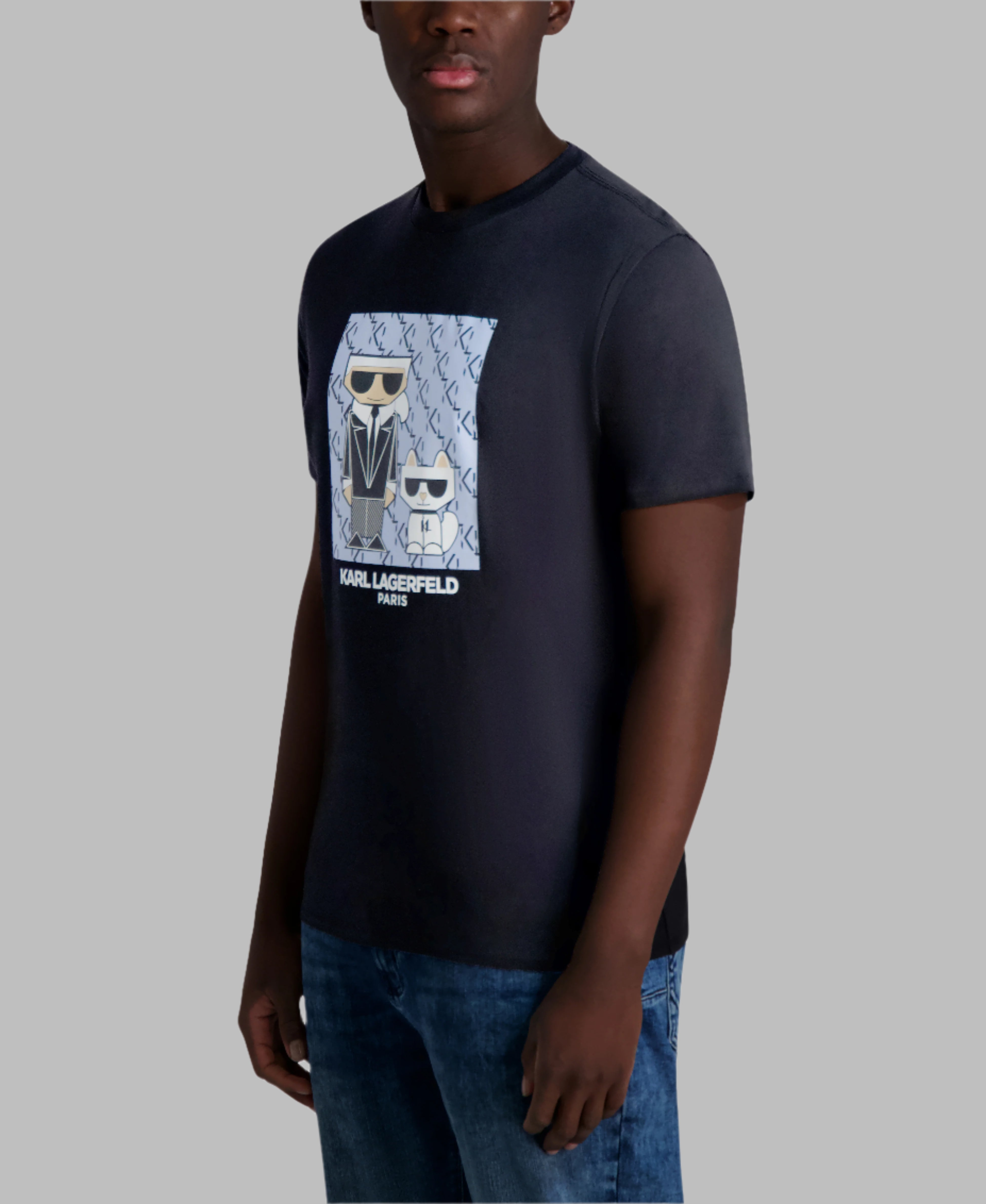 KOCKTAIL KARL AND CHOUPETTE TEE VIEW 3 | Men's Tees & Polos