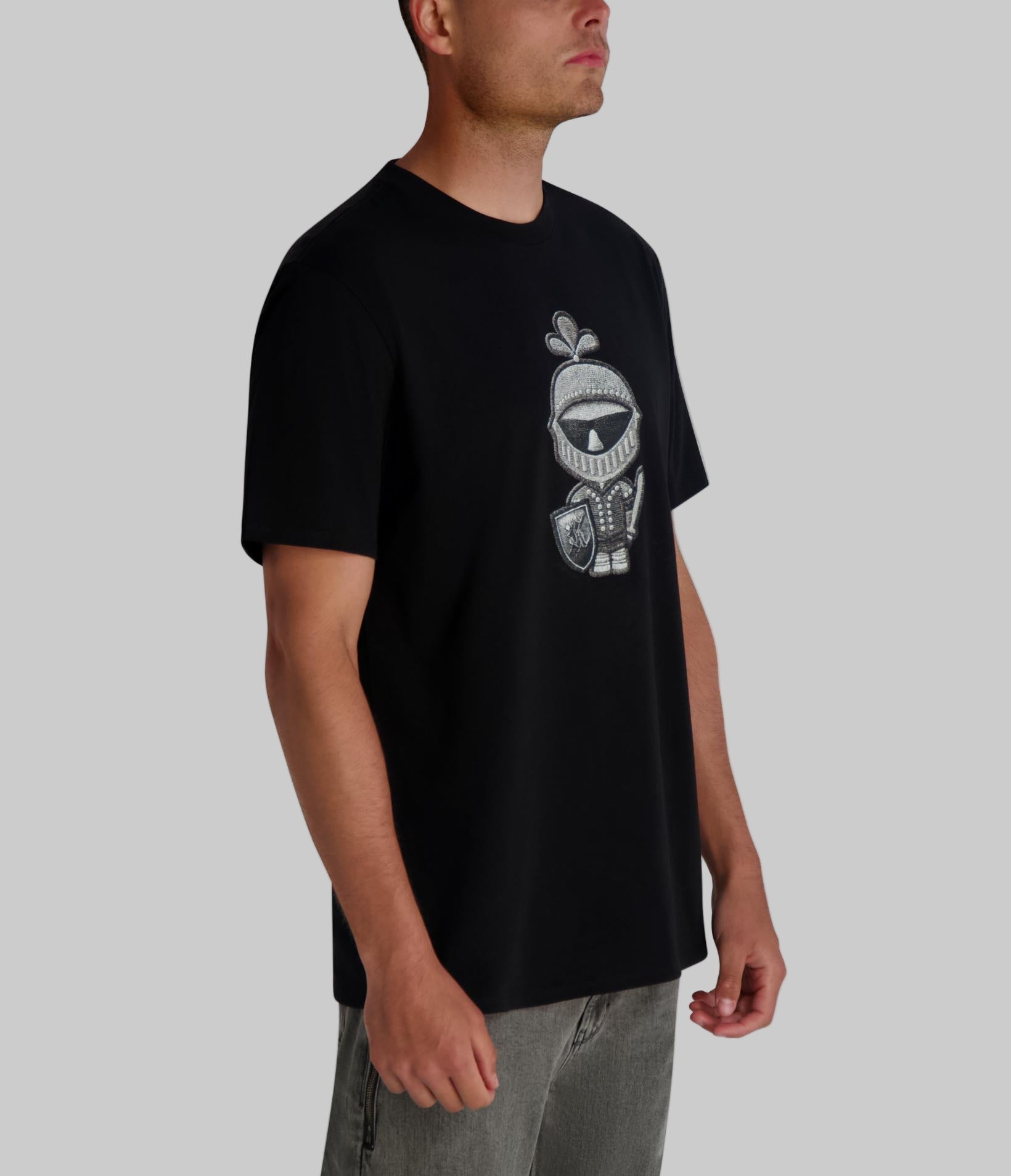 KARL ARMOUR EMBROIDERED TEE VIEW 3