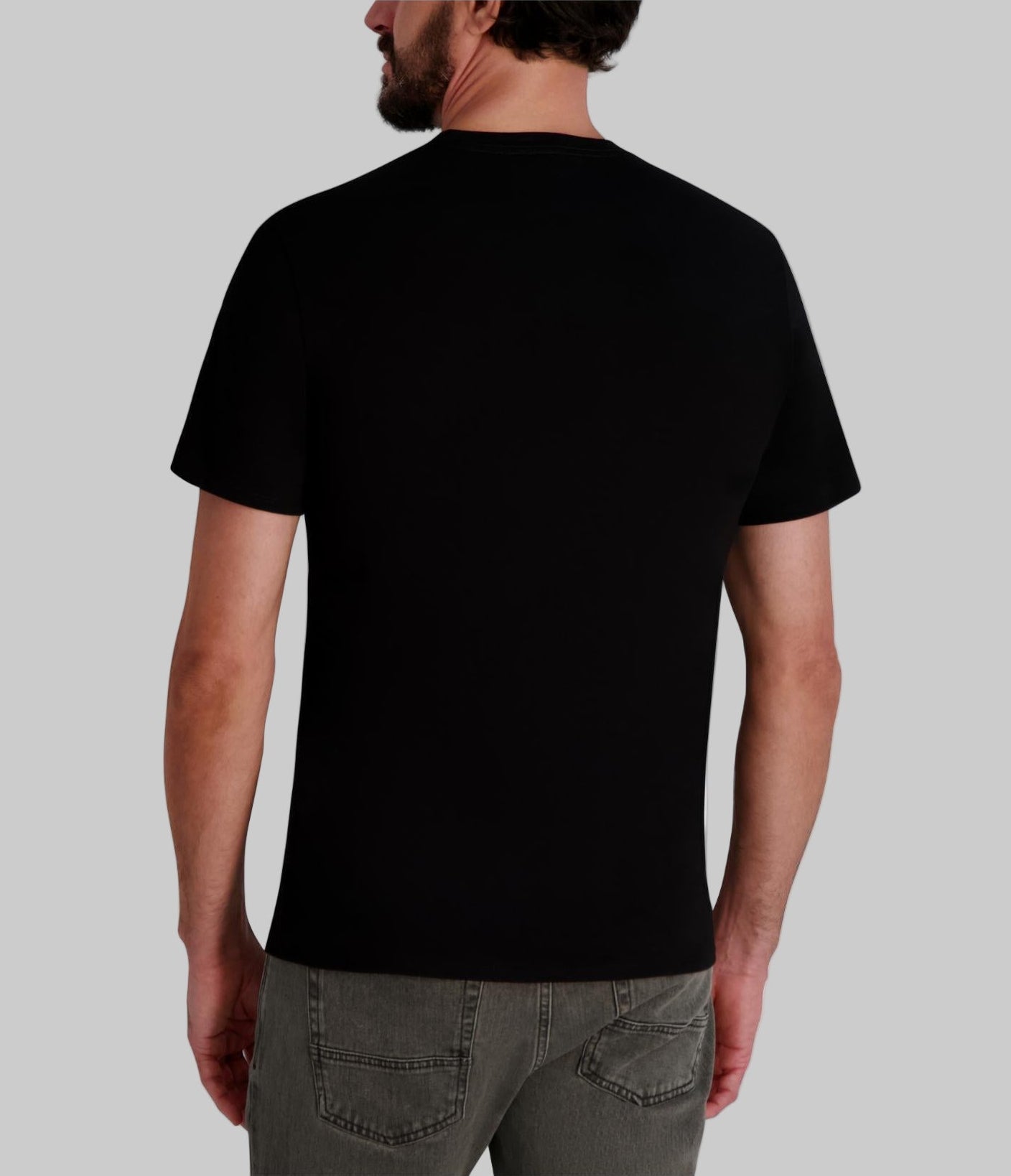 SMALL KARL WITH FLOCKING SUIT AND GLASSES TEE View 2 | MEN'S FALL COLLECTION