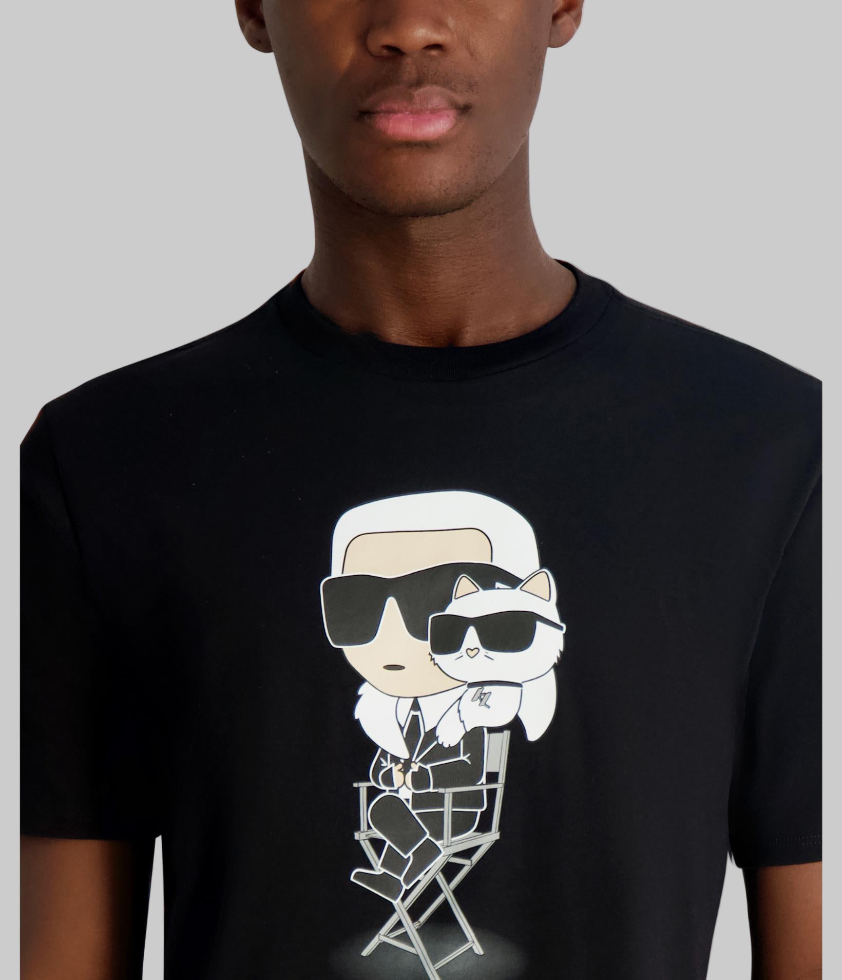 KARL AND CHOUPETTE ON-SET TEE VIEW 5