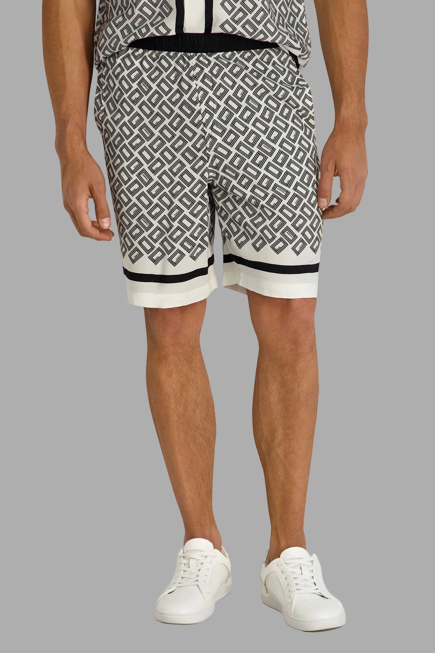 DOUBLE L PRINT KNIT SHORTS View 2 | Men's Clothing