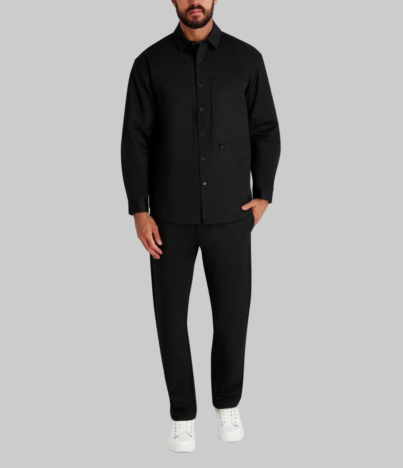 HOUNDSTOOTH UTILITY SHIRT JACKET VIEW 4 | MEN'S FALL COLLECTION