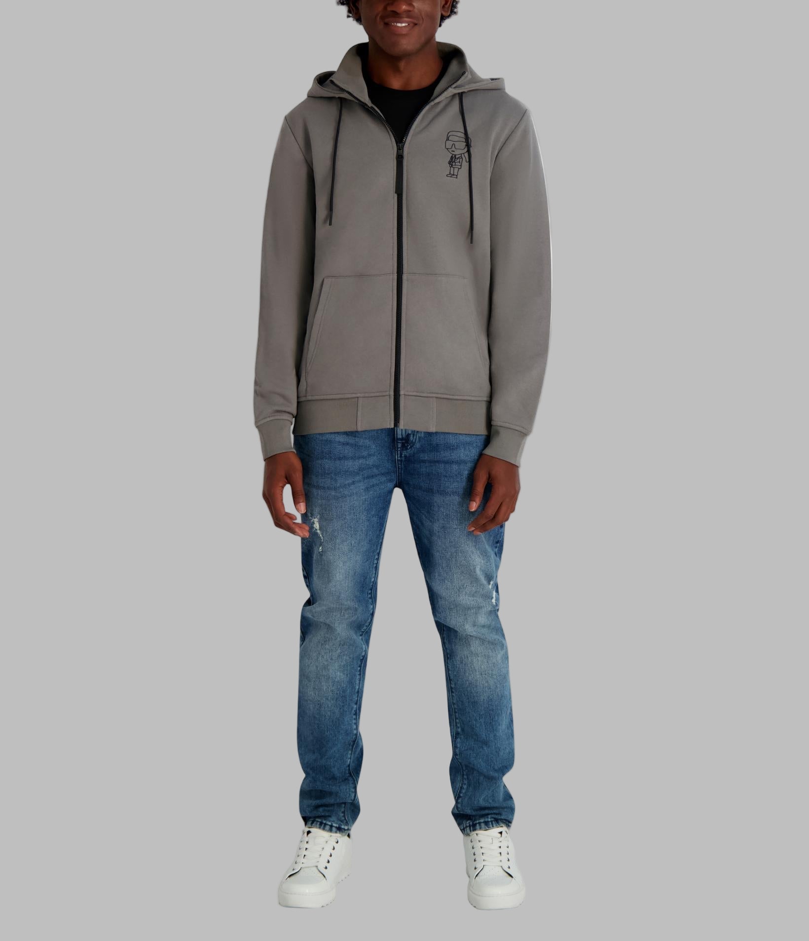 KARL EMOJI HOODIE VIEW 4