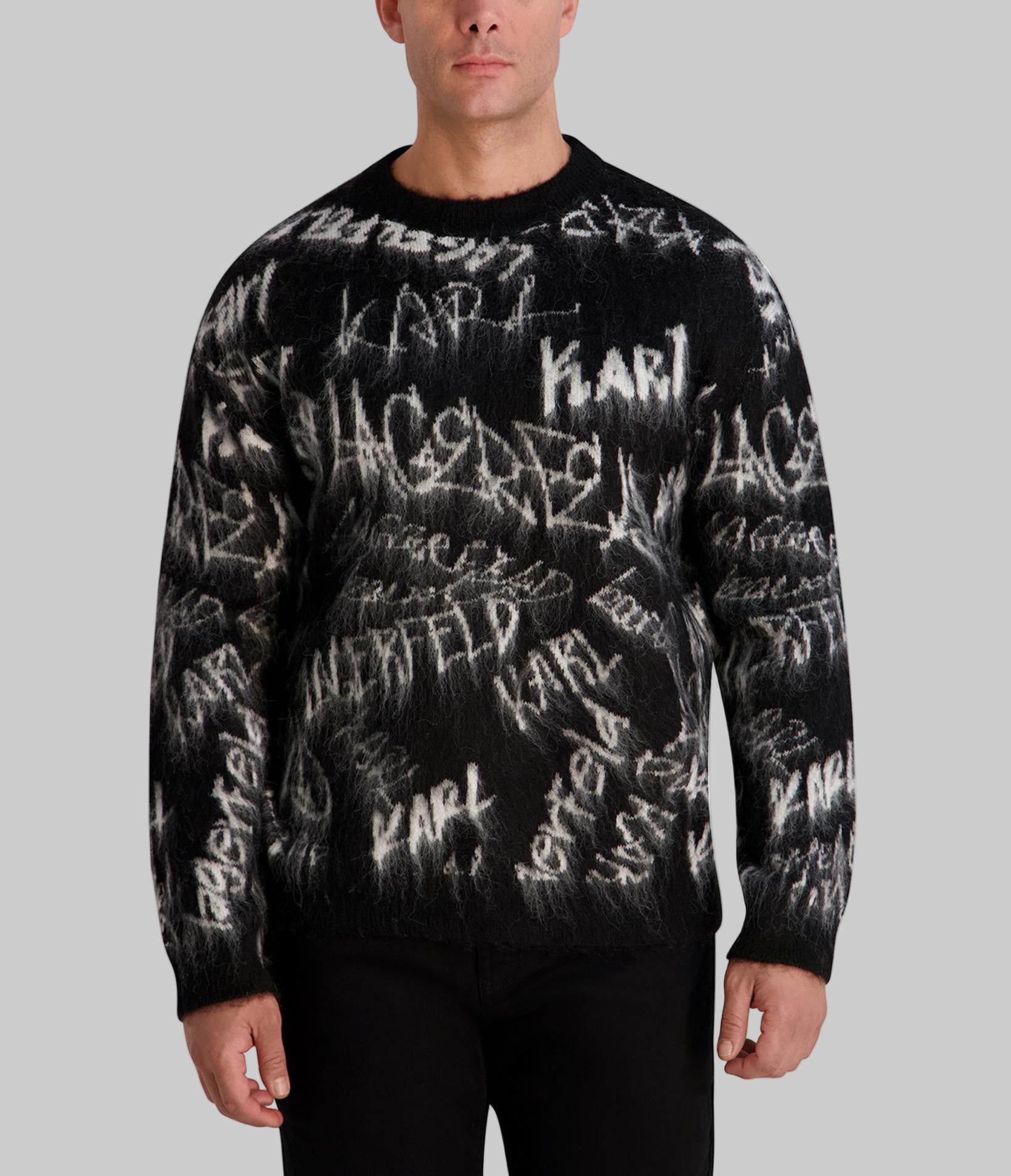 GRAFFITI KARL SWEATER View 1 | MEN'S FALL COLLECTION