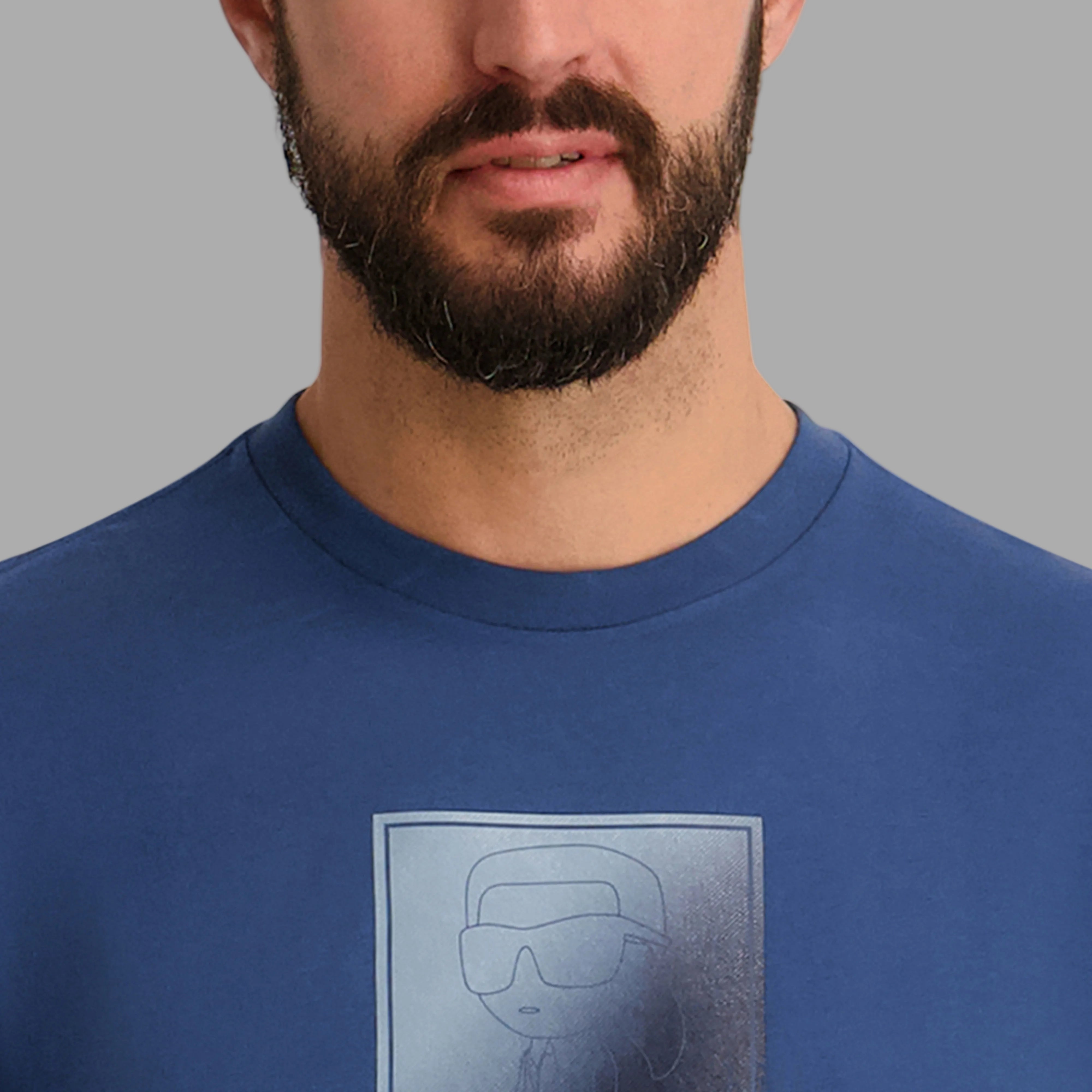 OMBRE SQUARE KARL TEE VIEW 5 | Men's Clothing