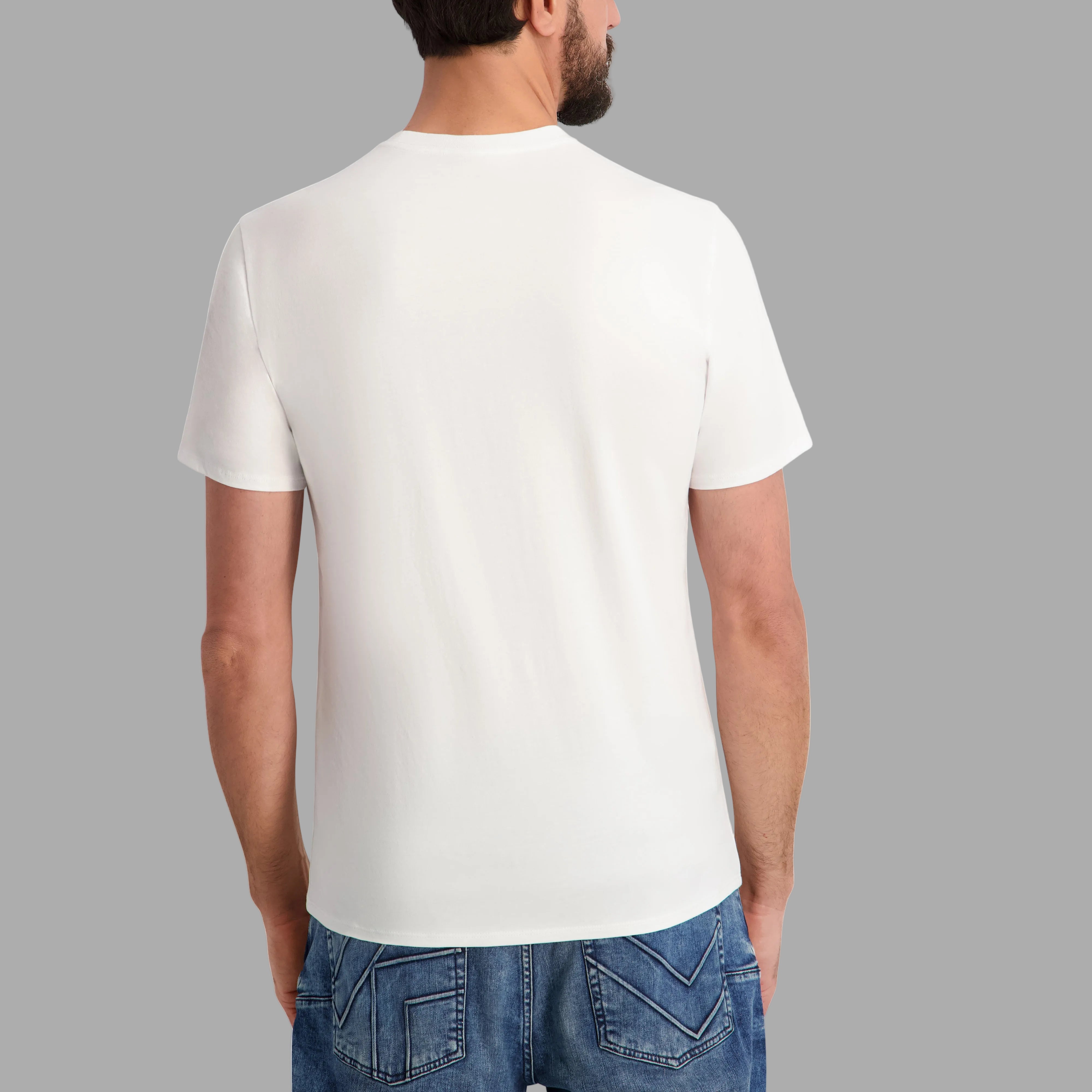 KARL WITH PIXELATED SUIT TEE VIEW 3 | Men's Clothing