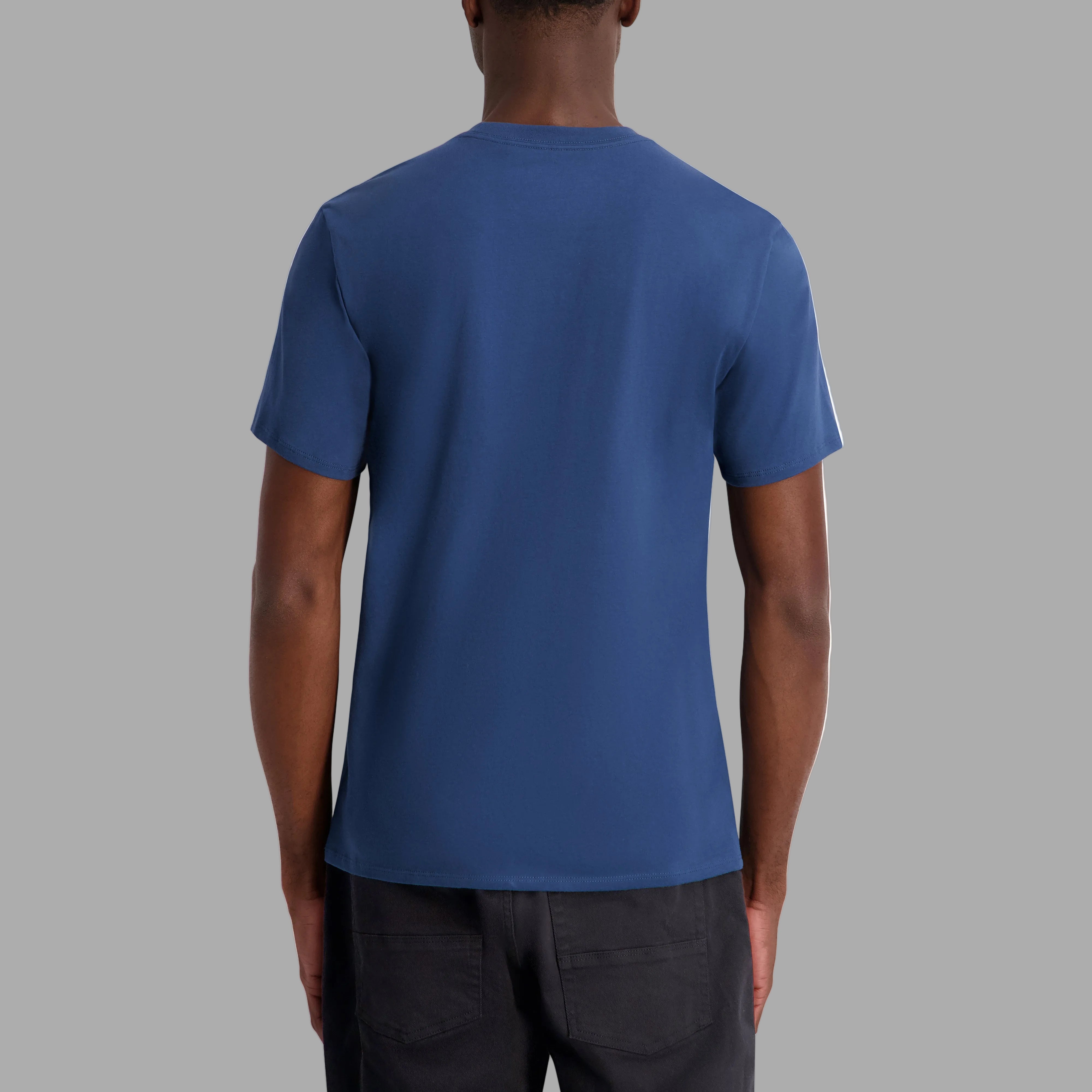 TEXTURED LOGO TEE View 2 | Men's Clothing