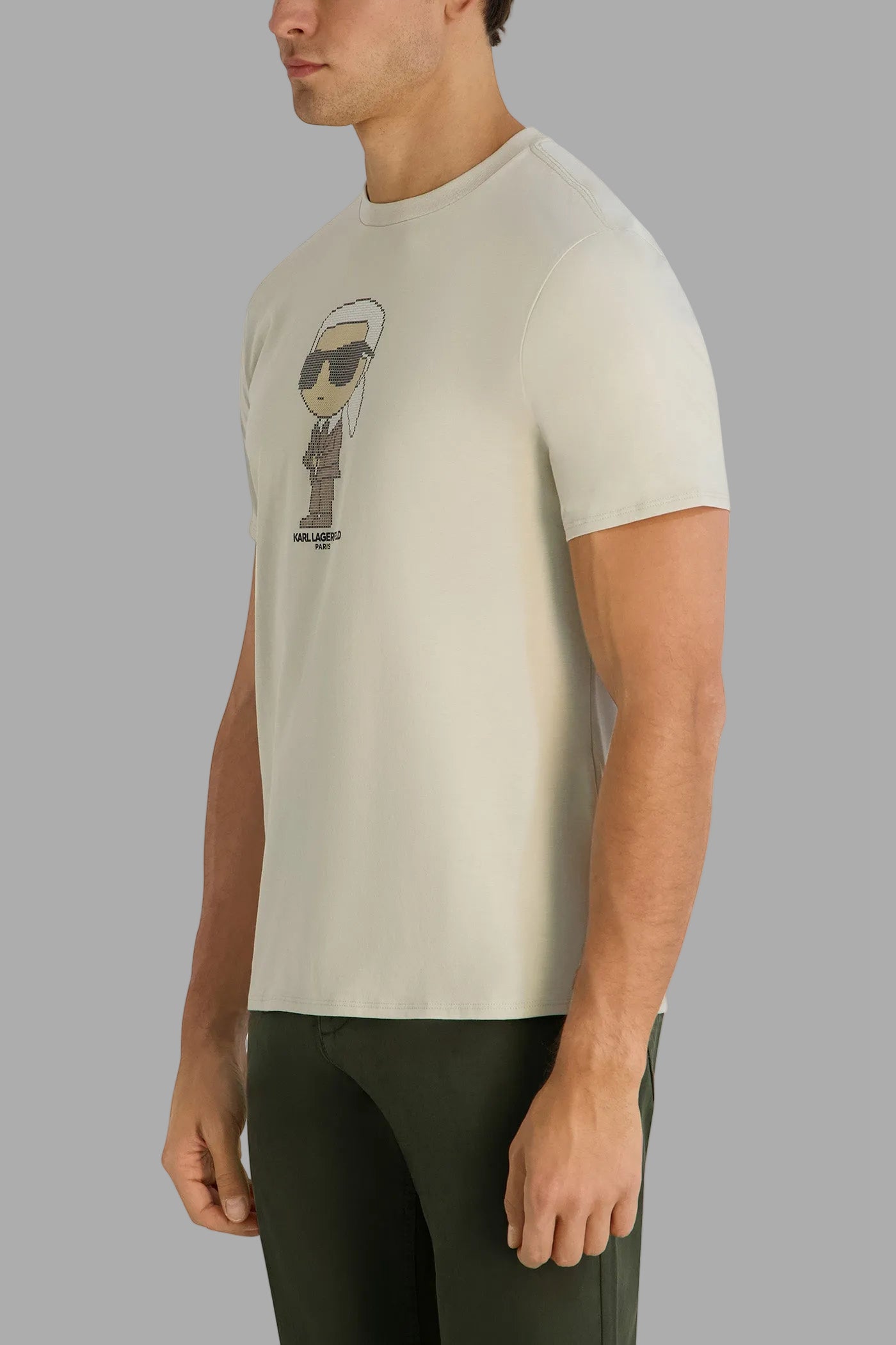 PIXELATED KARL T SHIRT View 2 | Men's Clothing