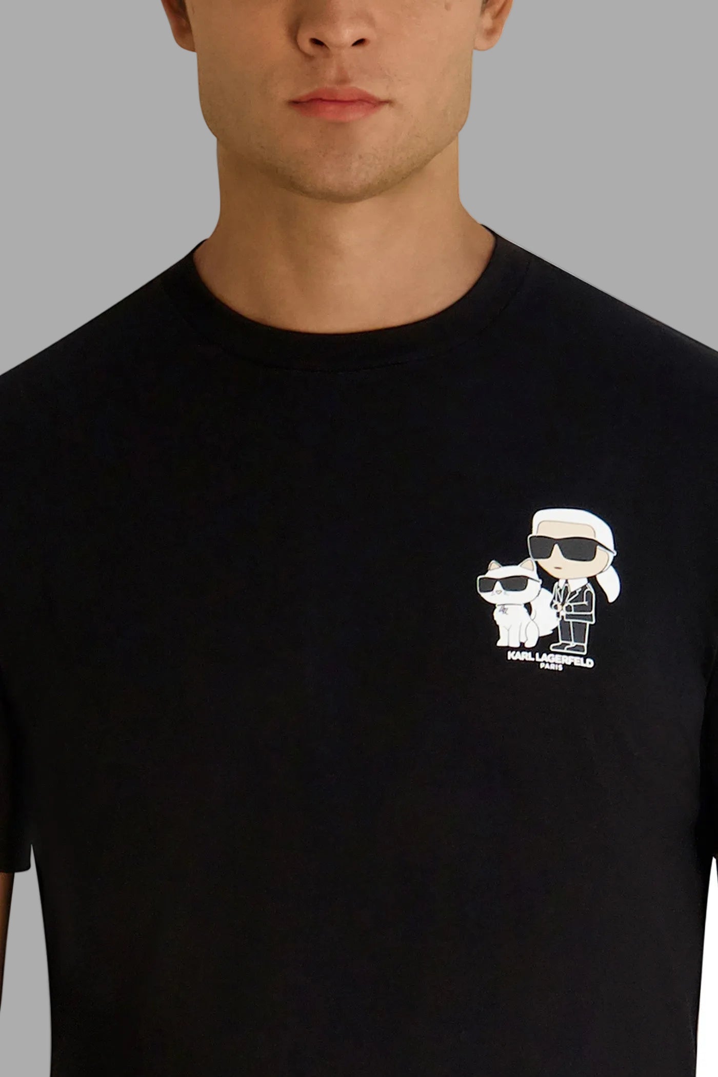 SMALL KARL AND CHOUPETTE TSHIRT VIEW 5 | Men's Clothing