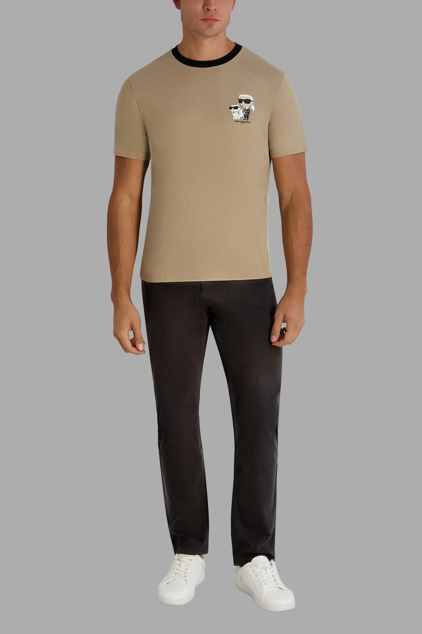 SMALL KARL AND CHOUPETTE TSHIRT VIEW 4 | Men's Clothing