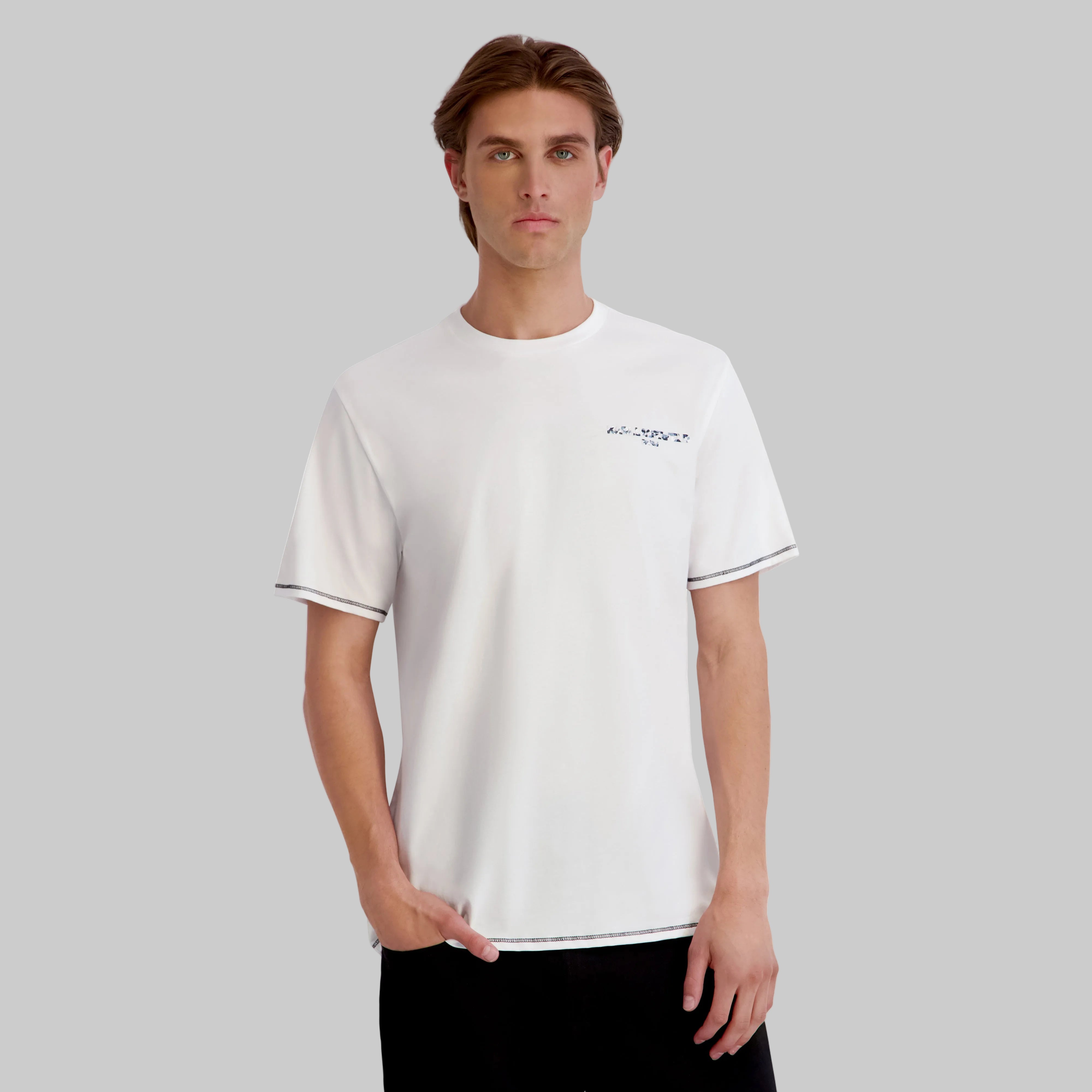 SMALL CAMO LOGO TEE View 1 | Men's Tees & Polos