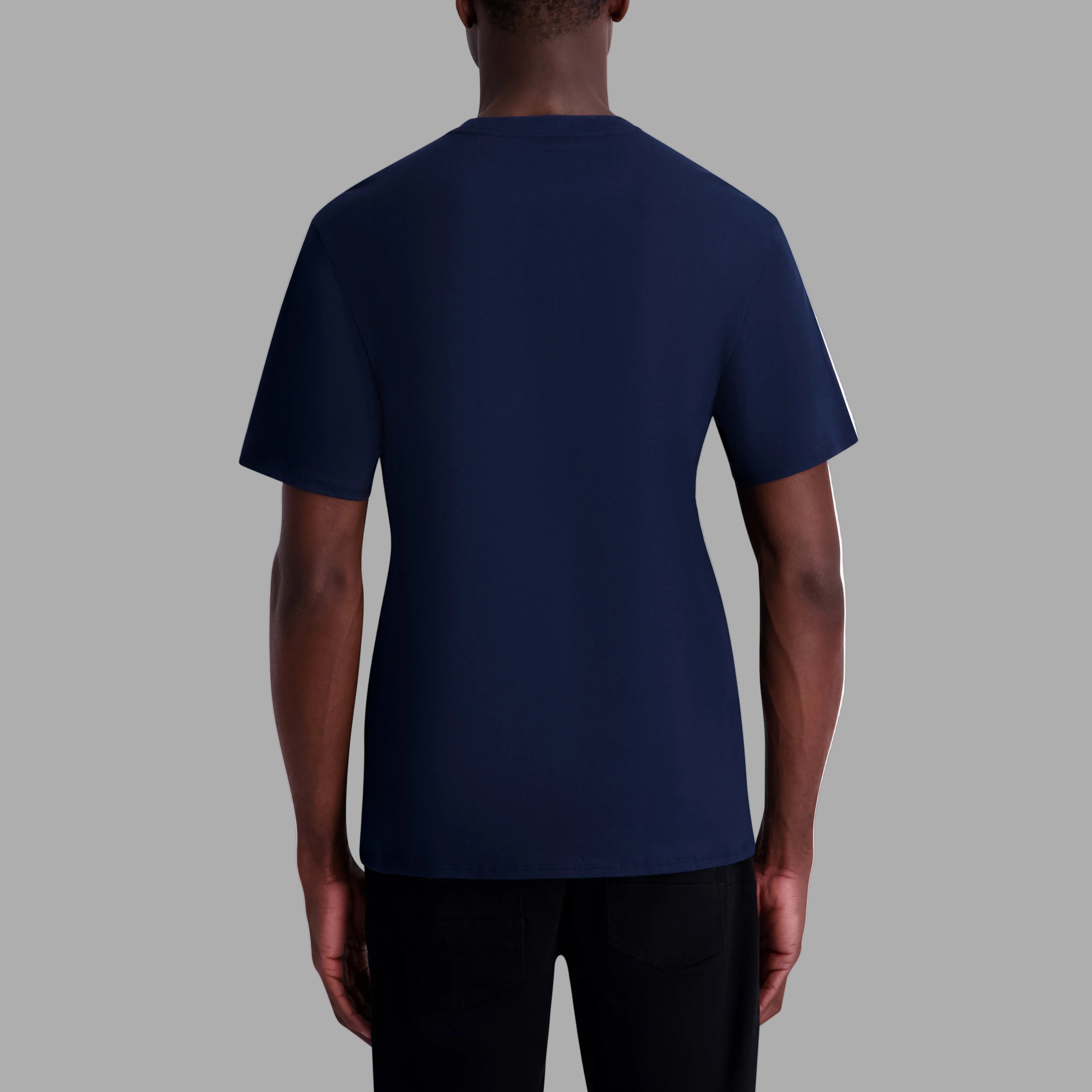 BLURRED KARL LOGO TEE View 2 | Men's Tees & Polos
