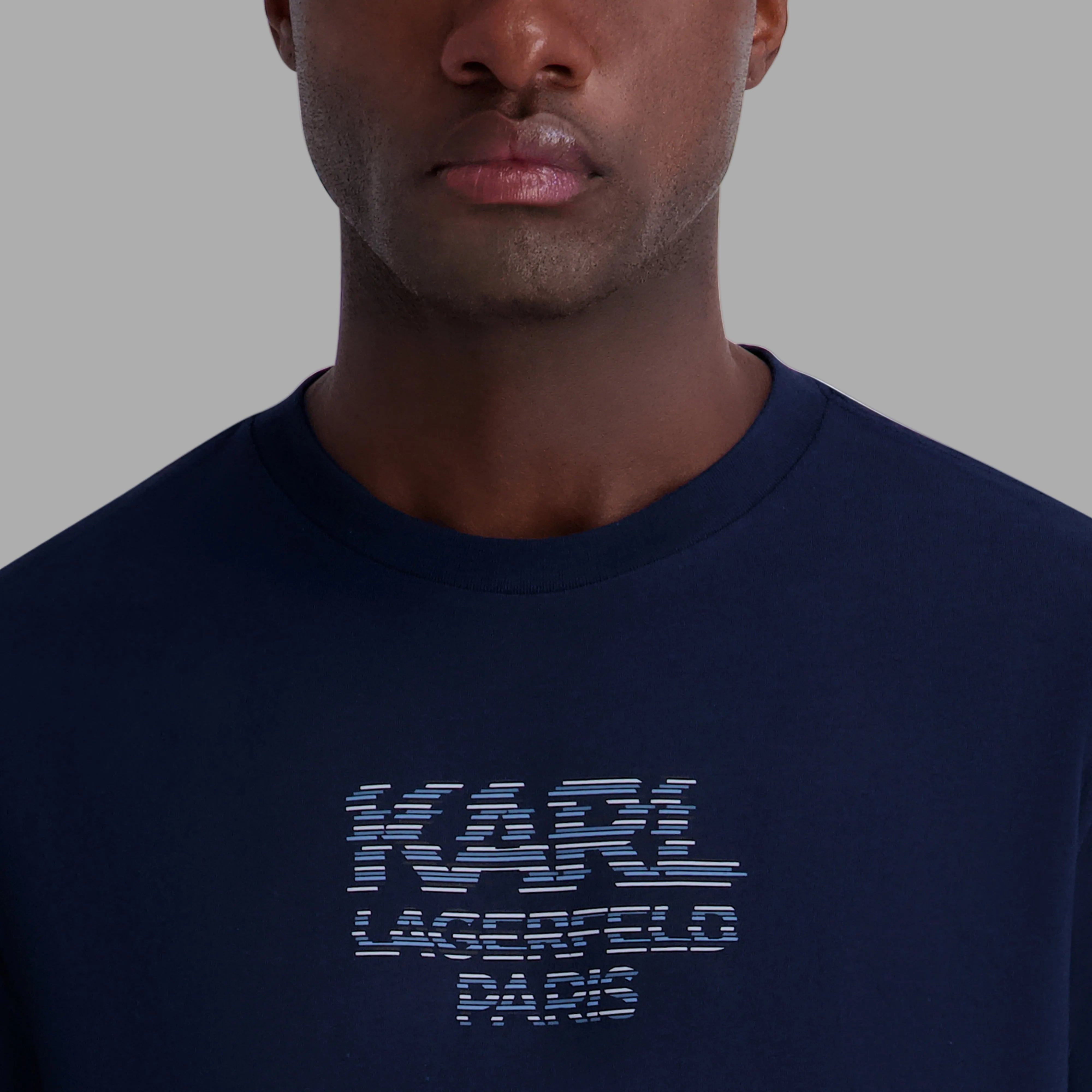 BLURRED KARL LOGO TEE VIEW 5