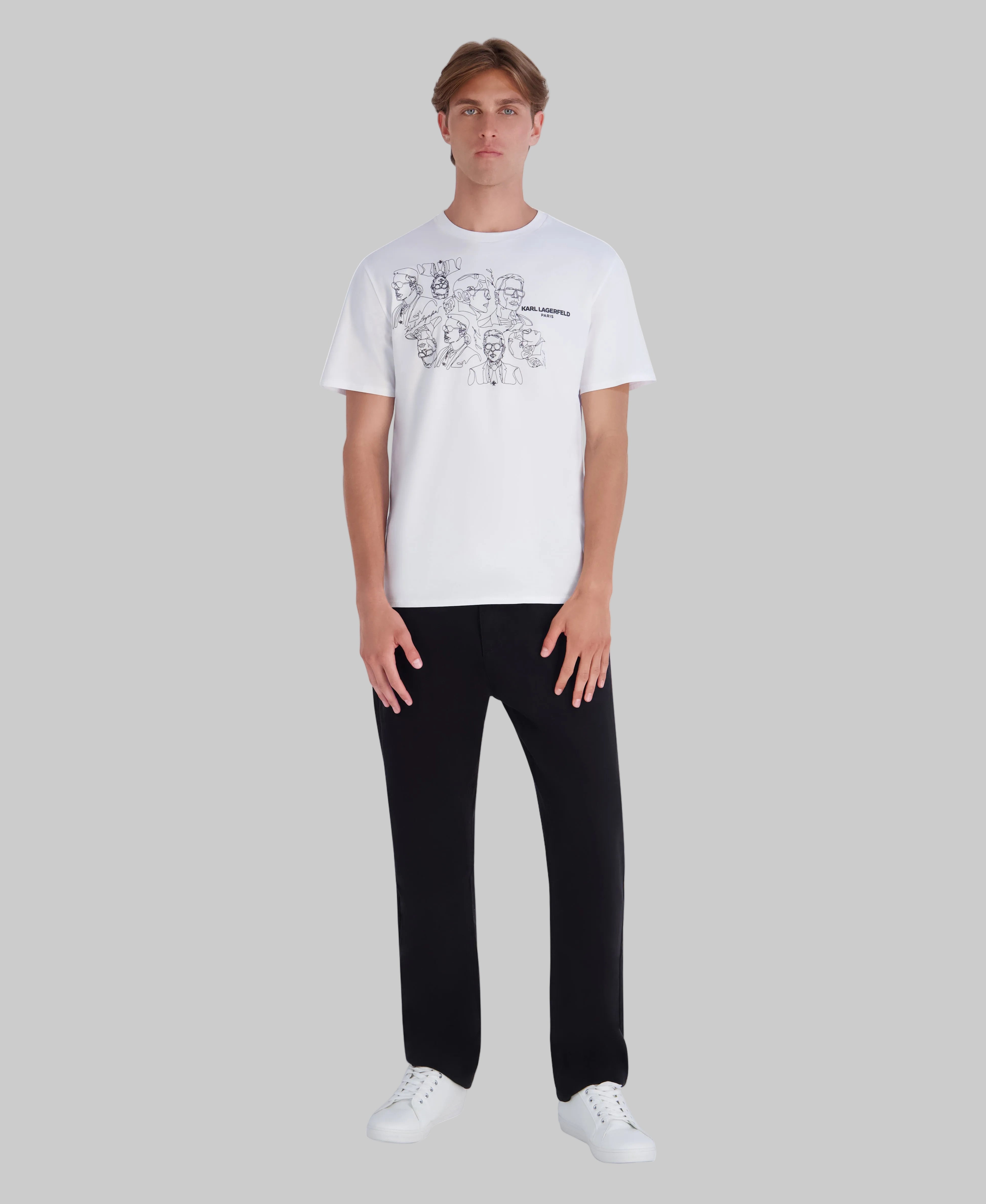 KARL SKETCH OUTLINE TEE VIEW 4