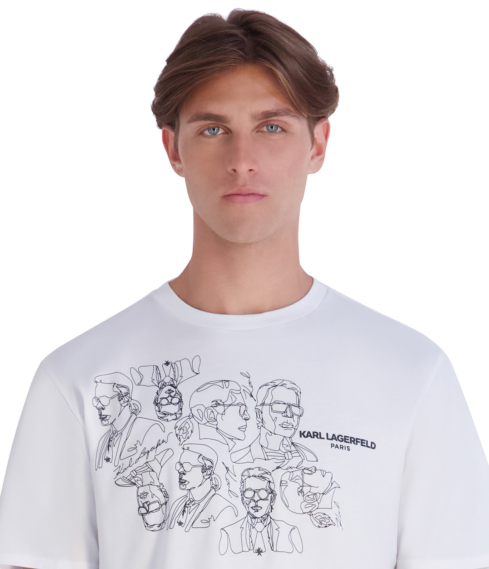 KARL SKETCH OUTLINE TEE VIEW 5 | Men's Clothing