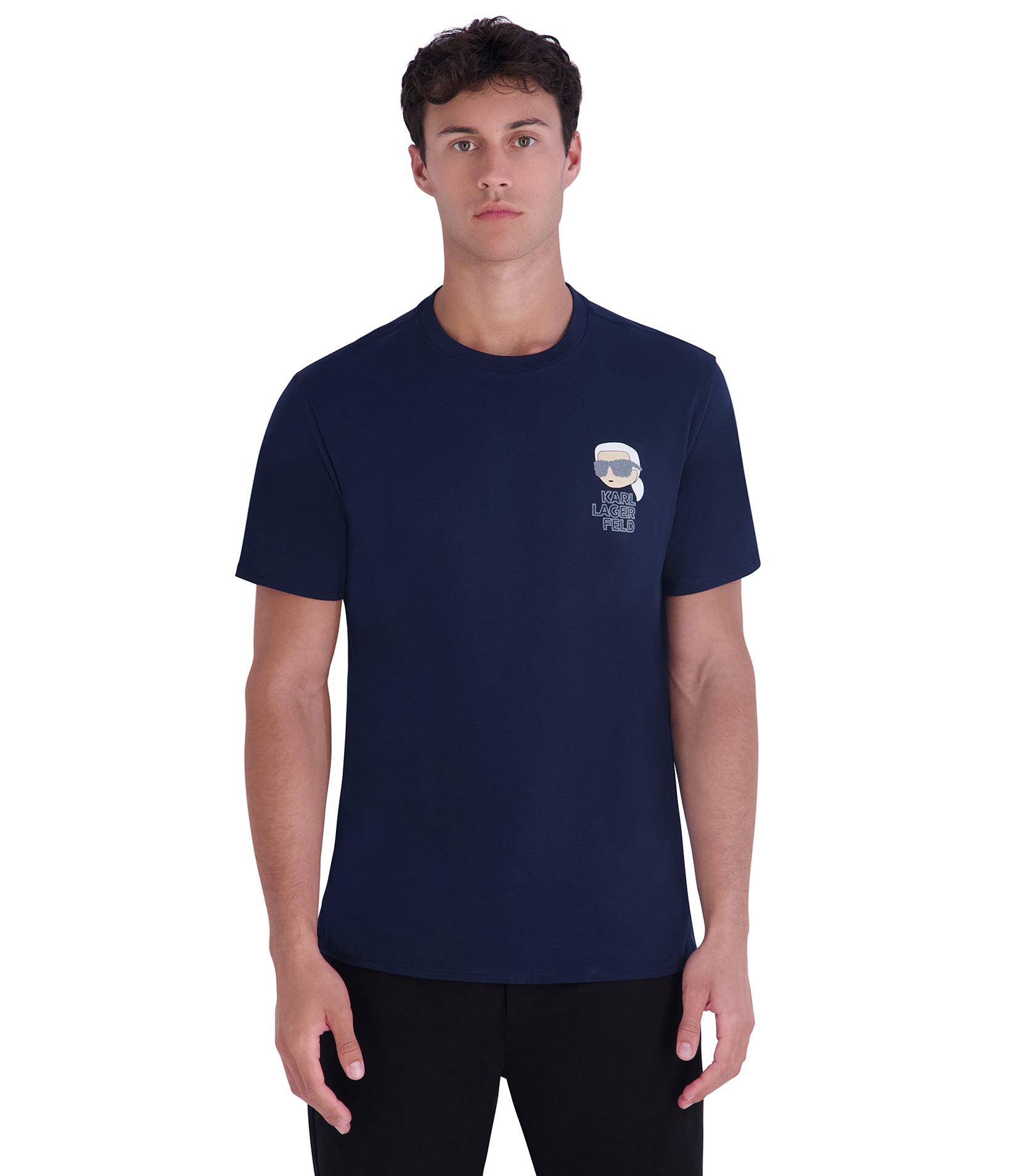 KARL IN BLAZER LOGO TEE View 1 | Products