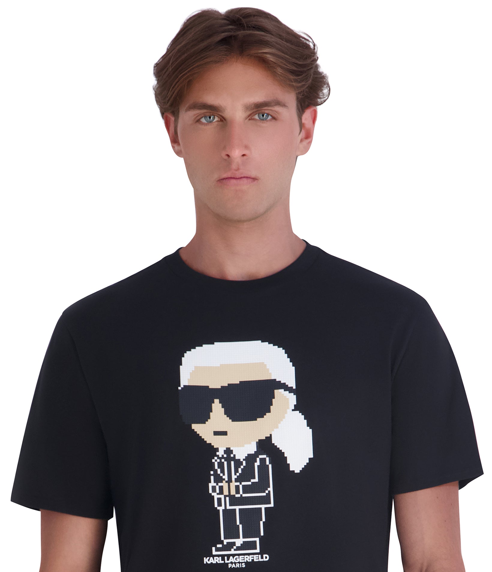 TEXTURED KARL WITH BLAZER AND SUNGLASSES VIEW 5 | Men's Clothing