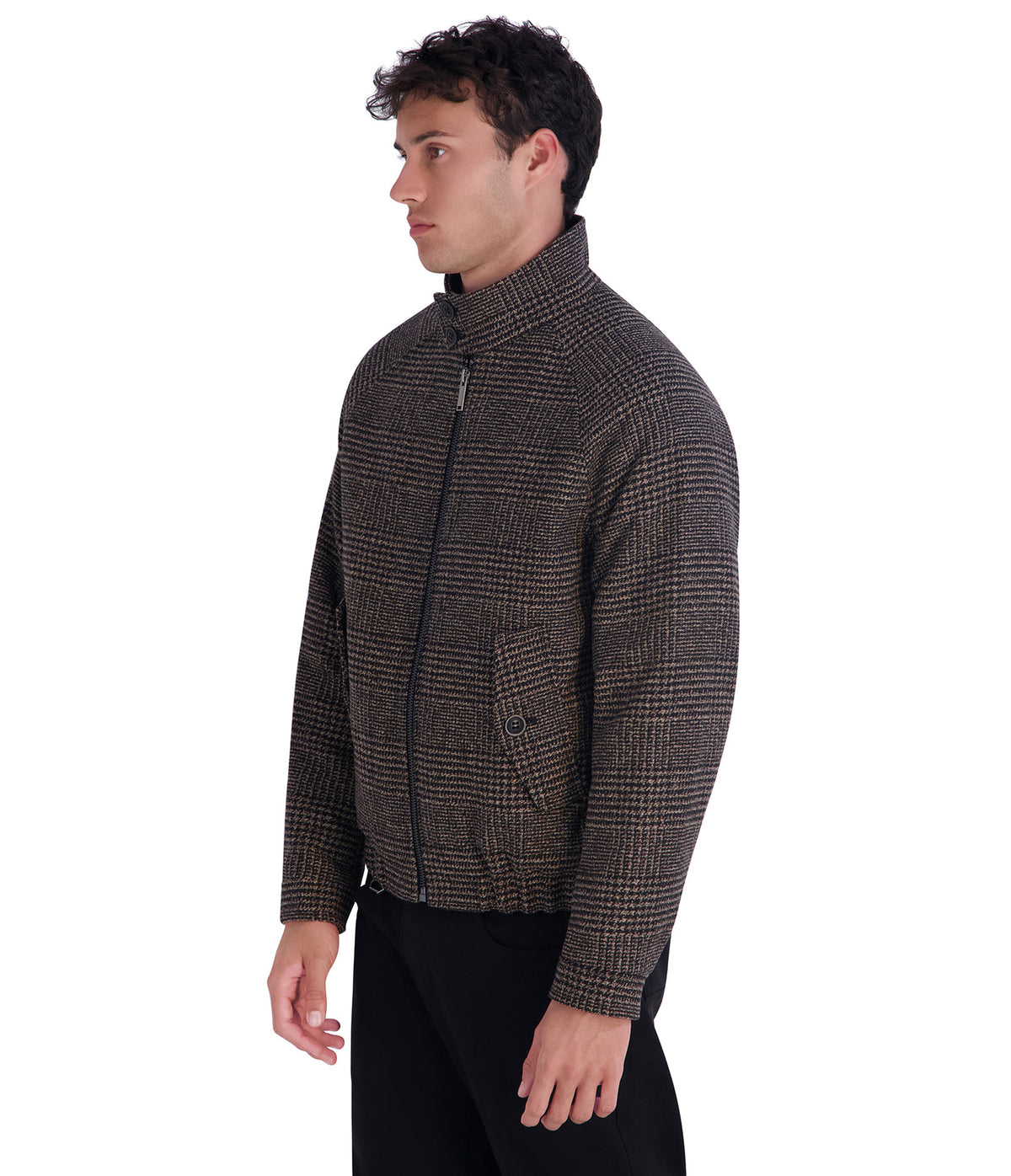 HOUNDSTOOTH BOMBER VIEW 3