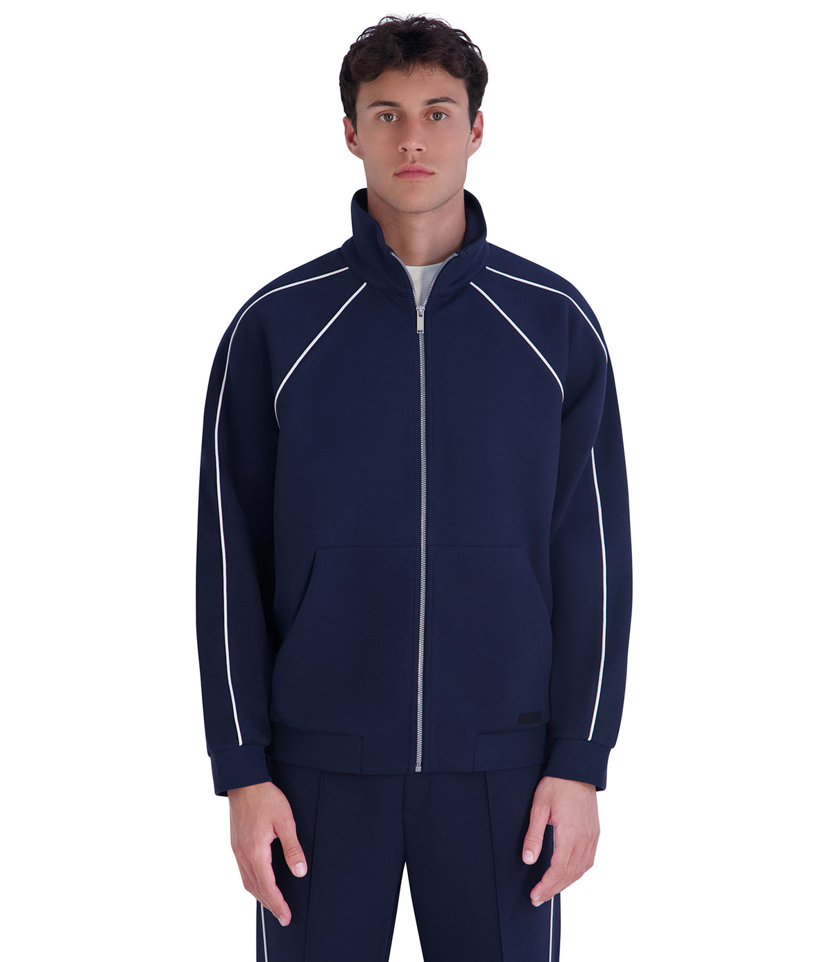 TRACK JACKET PIPING DETAIL VIEW 1
