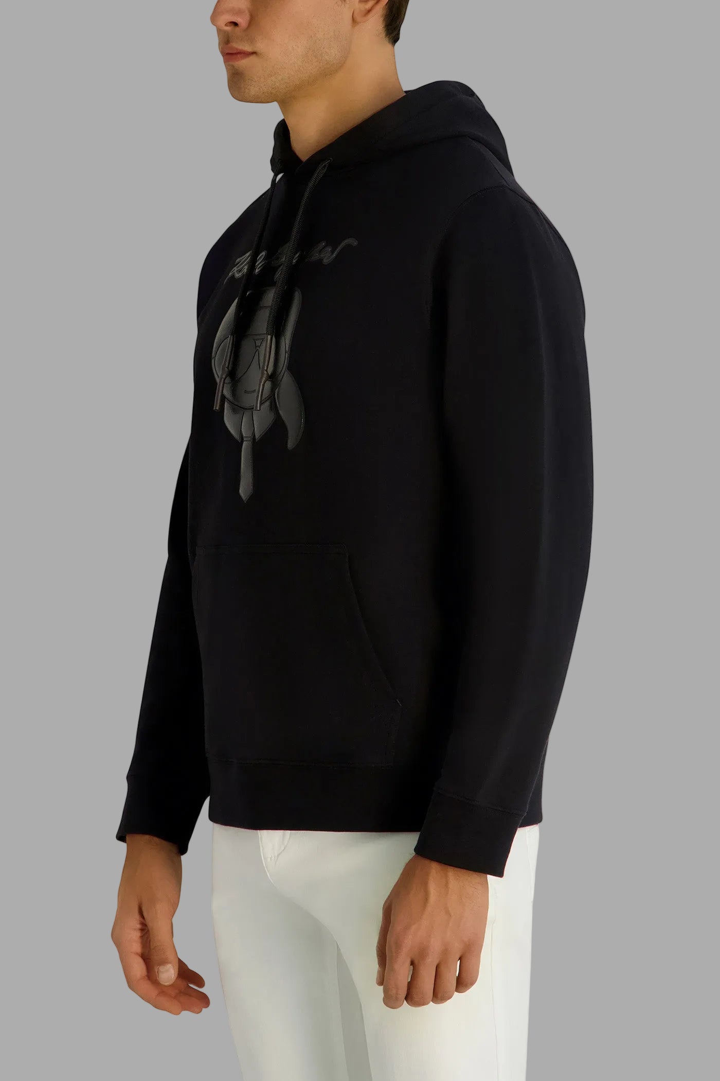 RUBBERIZED KARL HEAD SWEATSHIRT VIEW 3 | Men's Sweatshirts & Joggers
