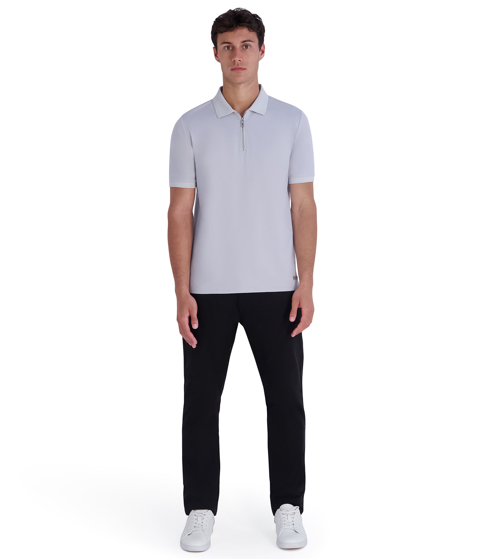 QUARTER ZIP UP PONTE POLO VIEW 4