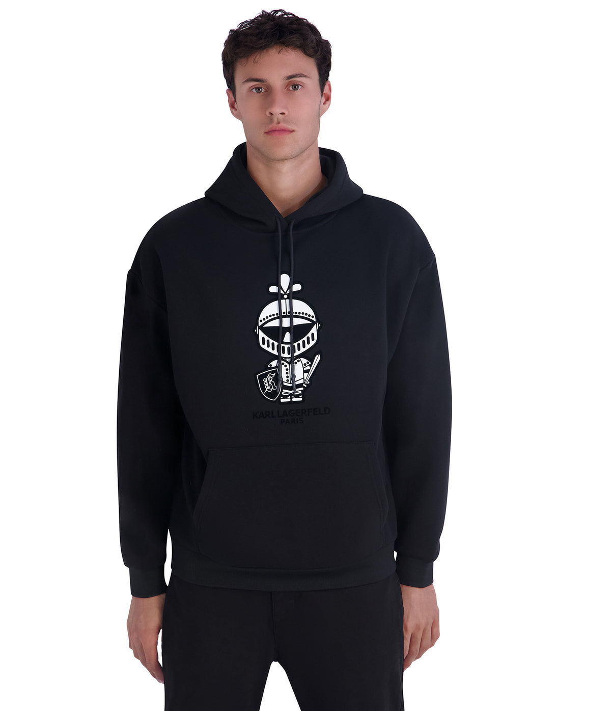 AMOUR KARL FLEECE HOODIE VIEW 1