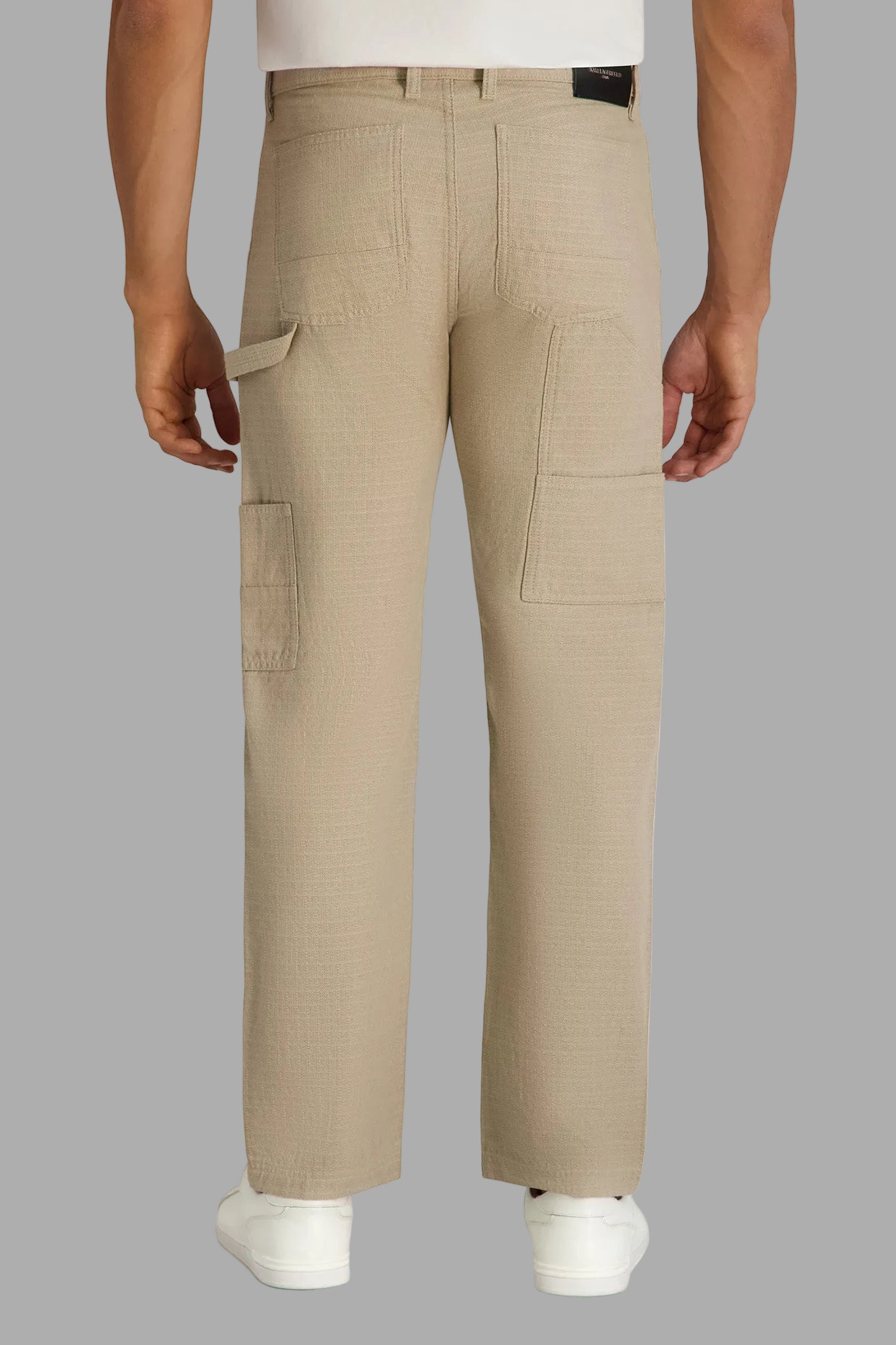 CARPENTER COTTON LINEN PANT VIEW 3